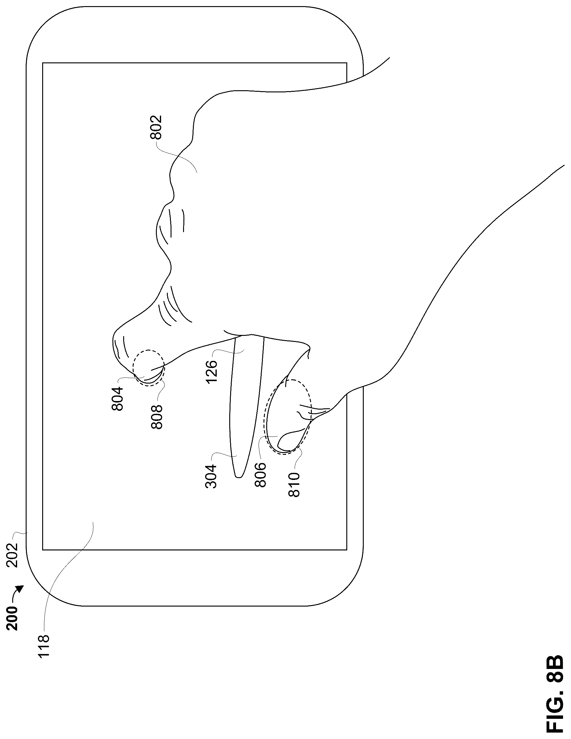 Patent US12307050 Figure 15 – Spurious hand signal rejection during stylus use