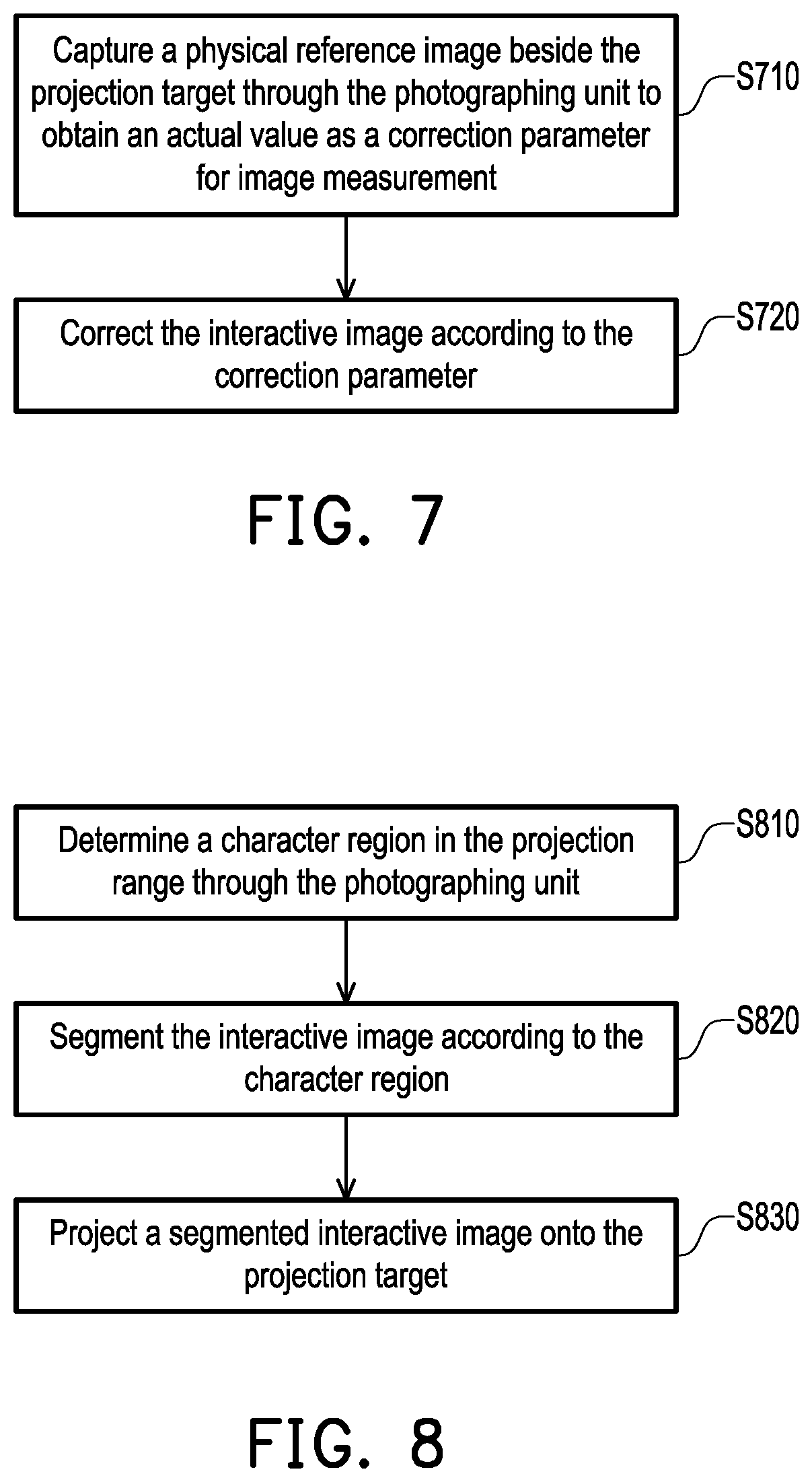 Patent US12307052 Figure 5 – Projection system, interactive projection method and projector