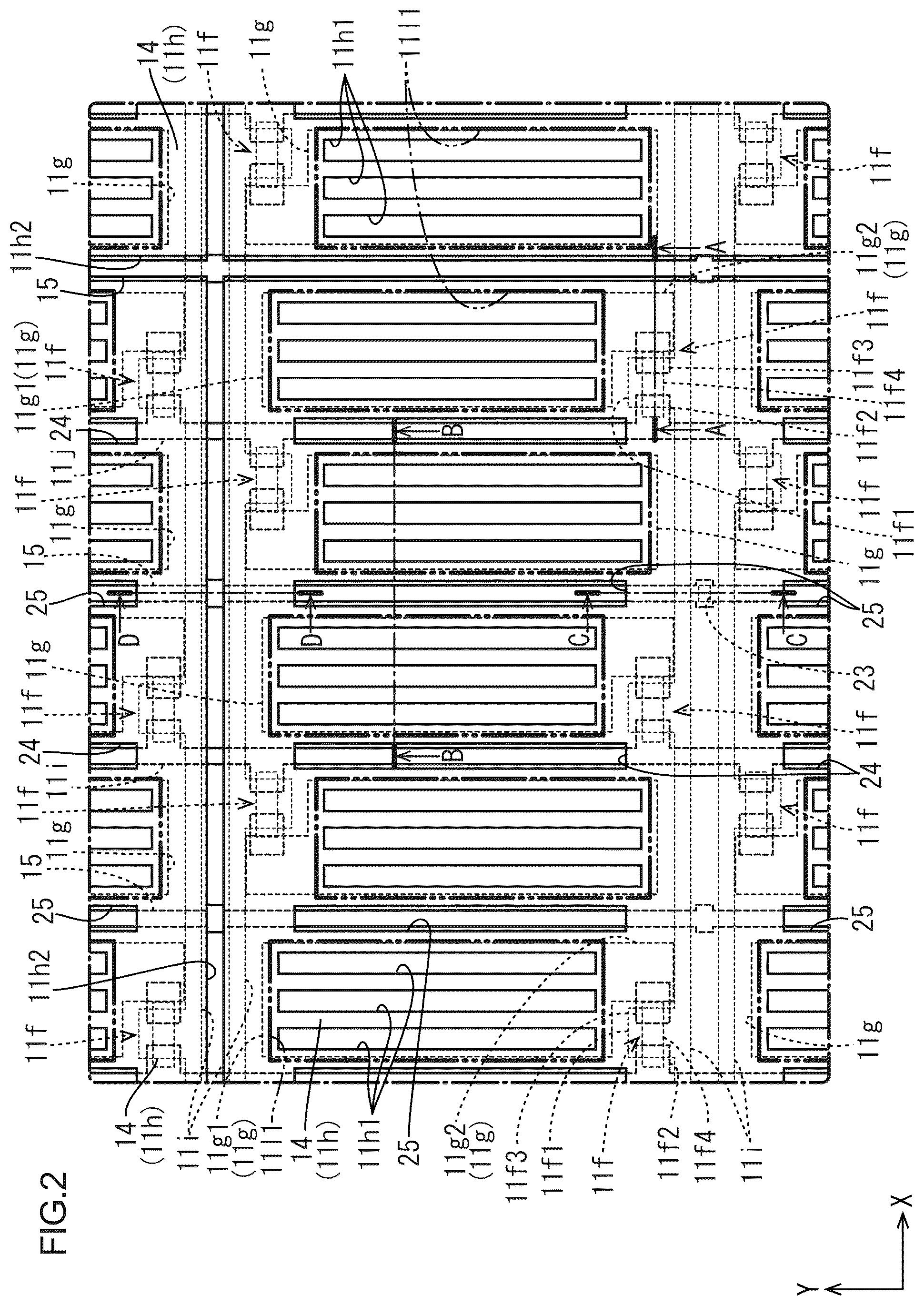 Patent US12307056 Figure 2 – Display device
