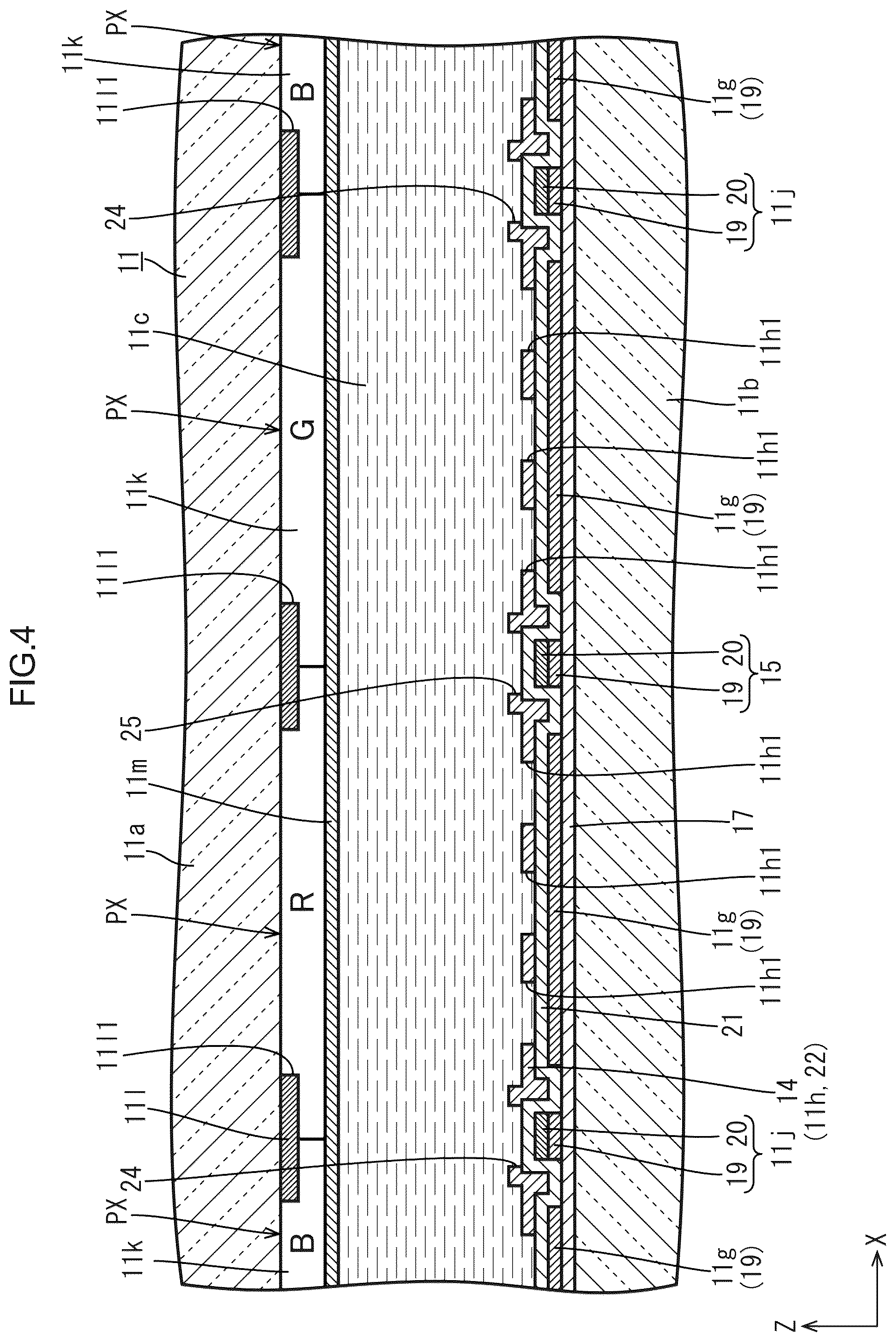Patent US12307056 Figure 4 – Display device