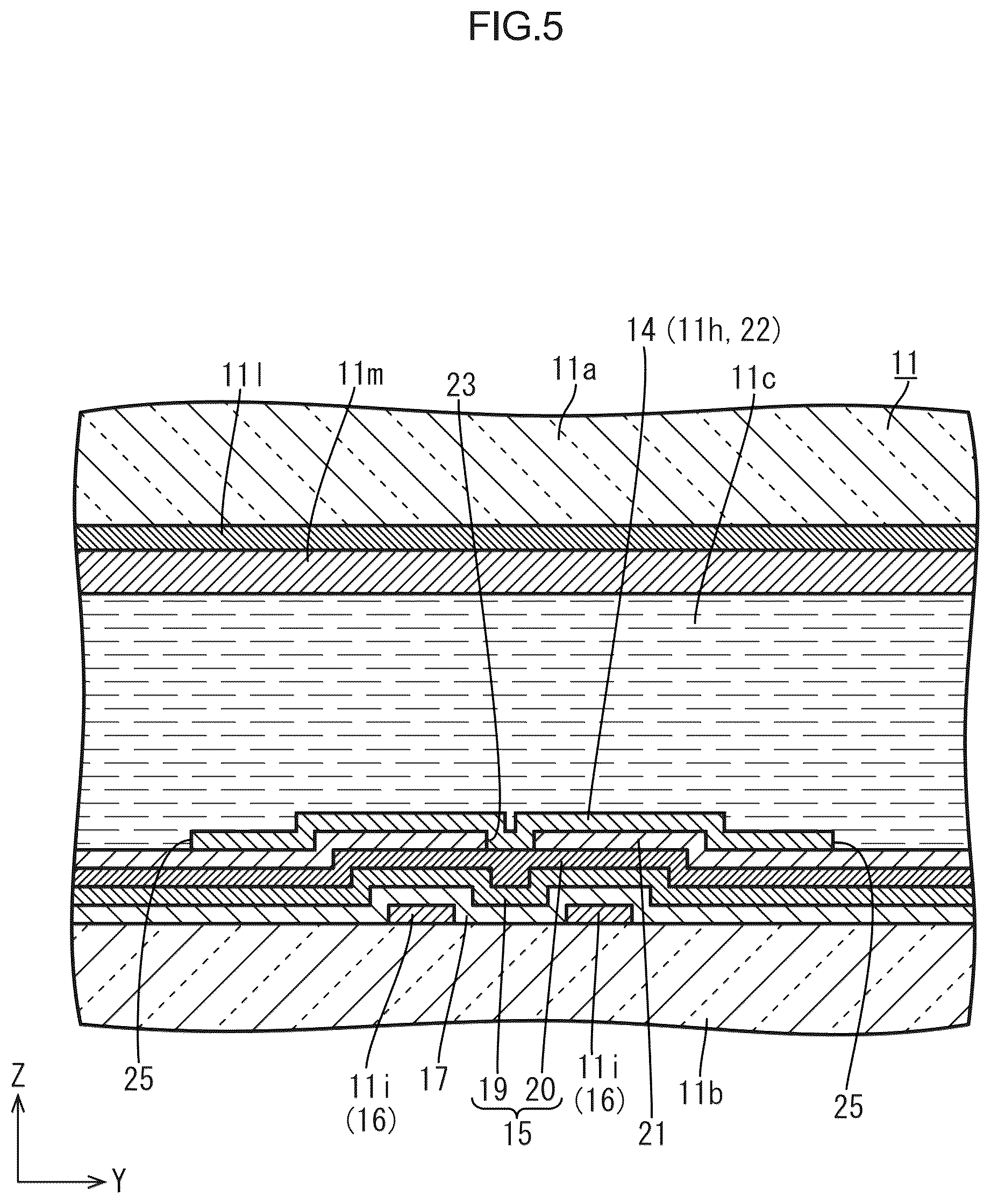 Patent US12307056 Figure 5 – Display device
