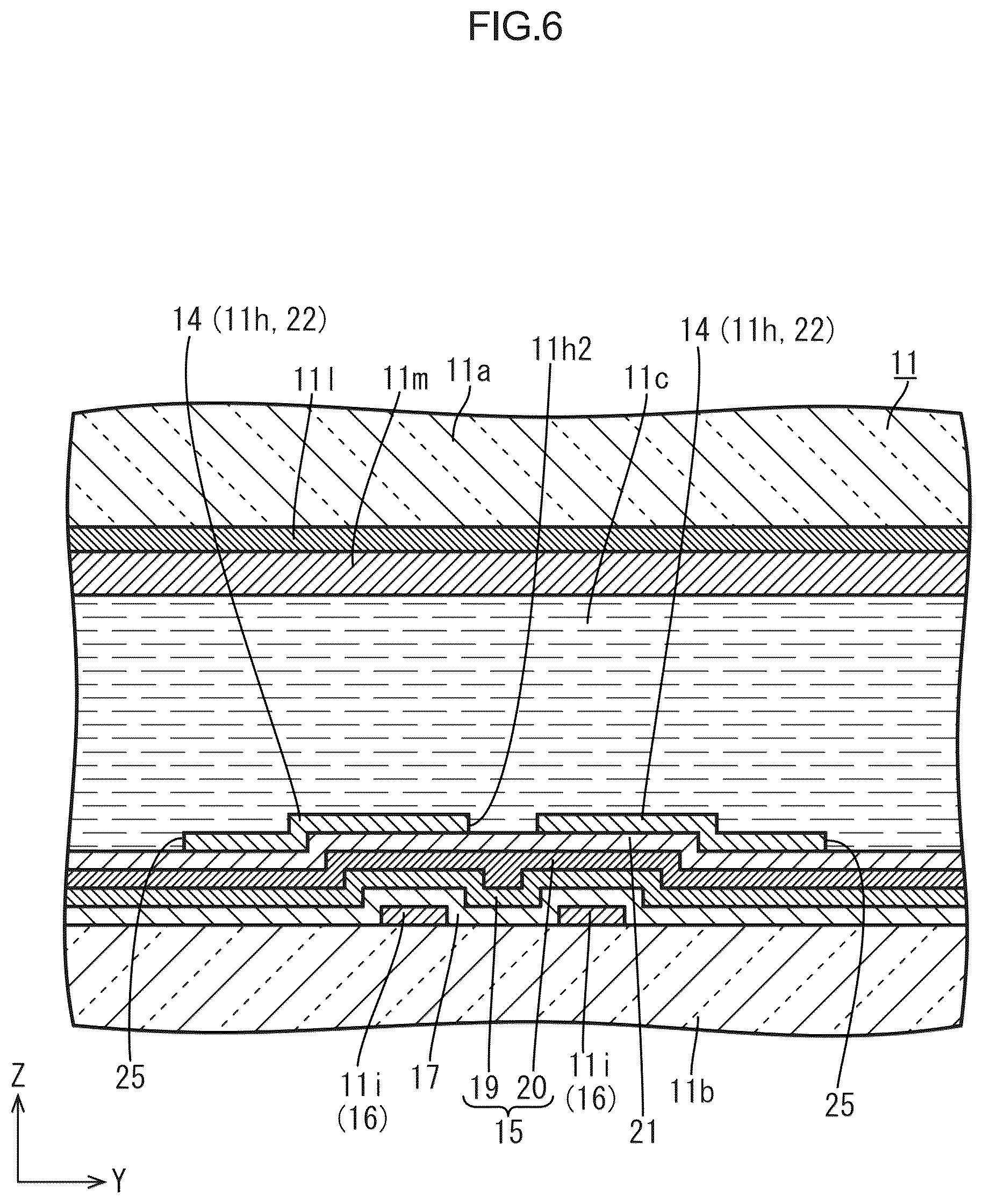 Patent US12307056 Figure 6 – Display device