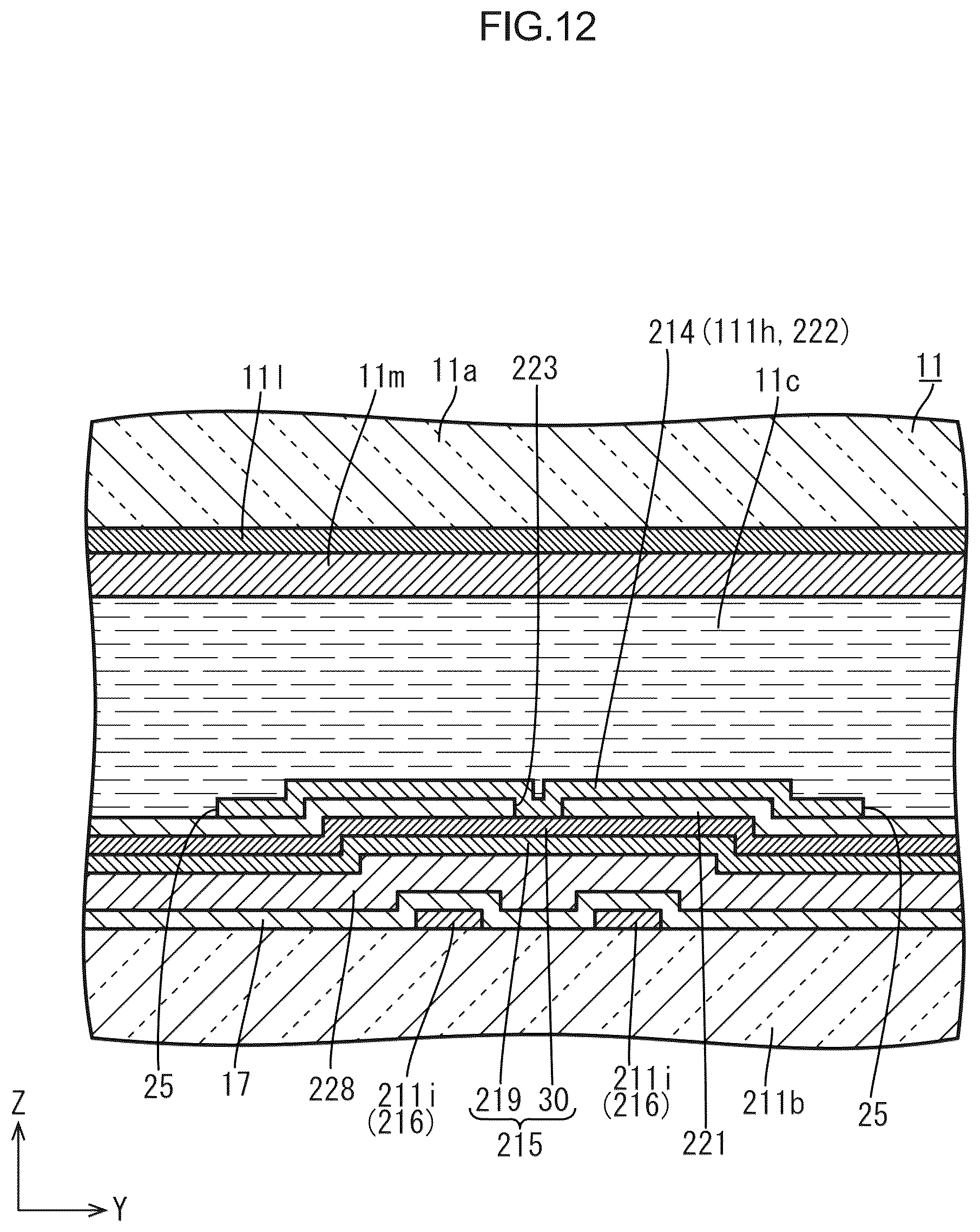 Patent US12307056 Figure 12 – Display device