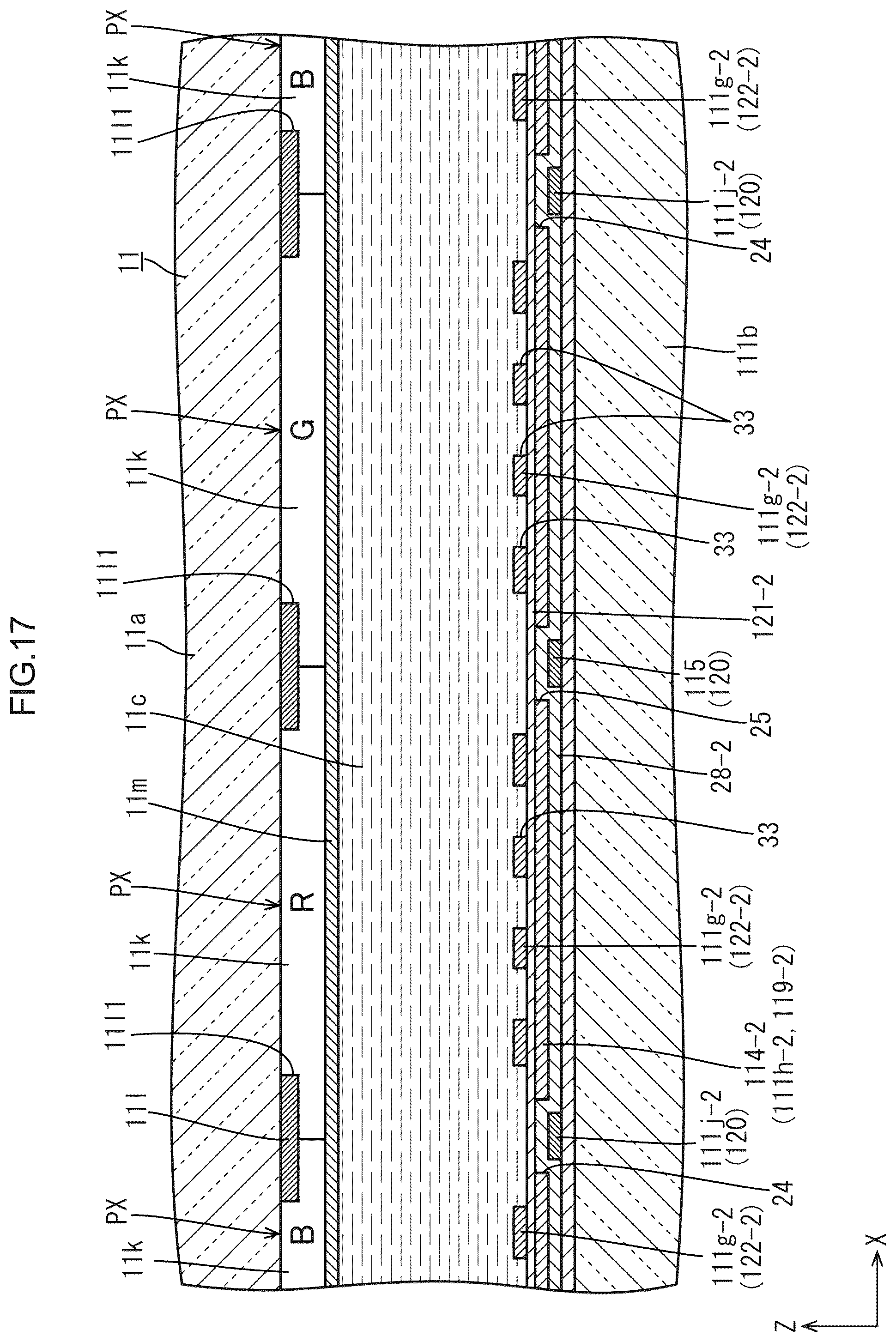 Patent US12307056 Figure 17 – Display device
