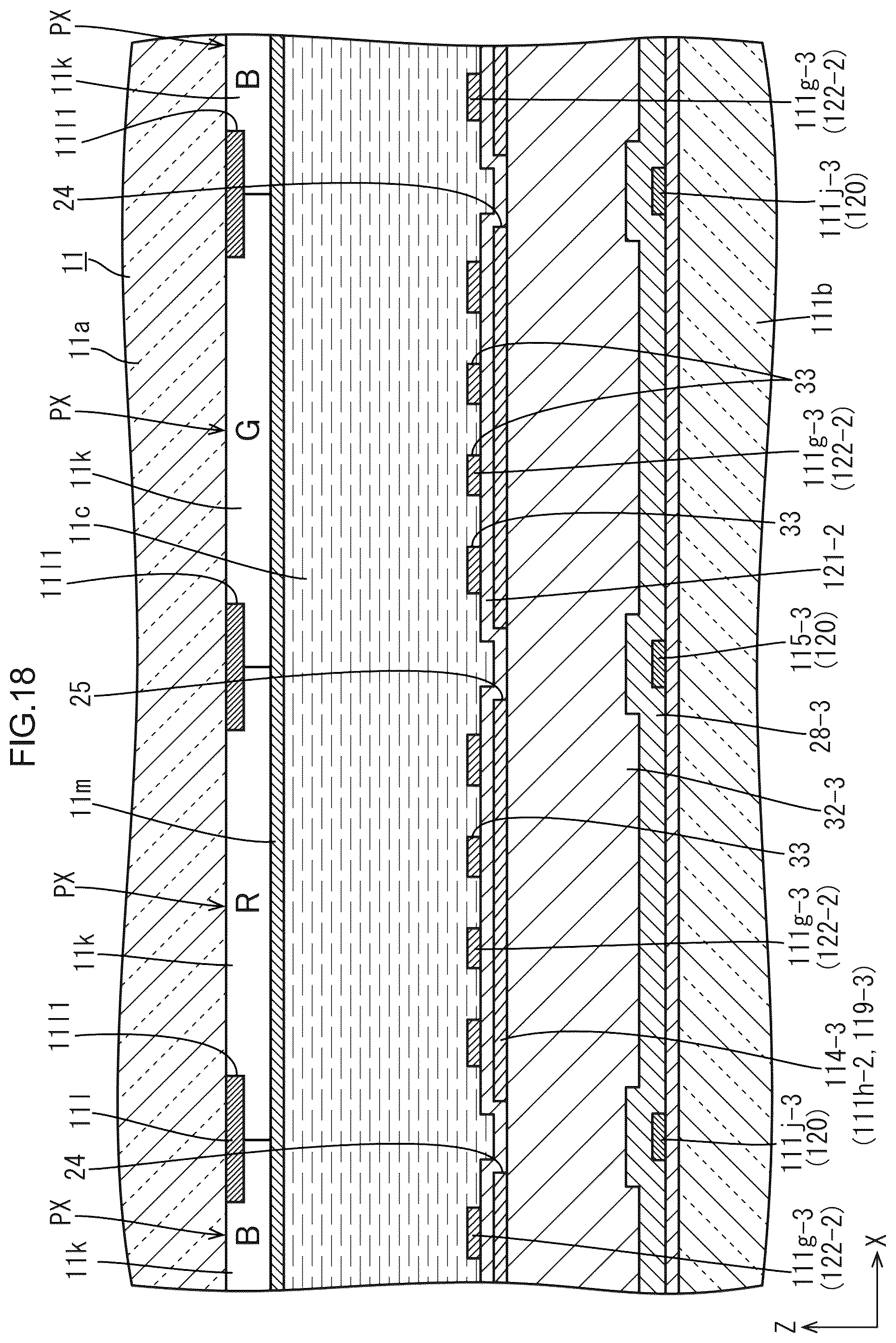 Patent US12307056 Figure 18 – Display device