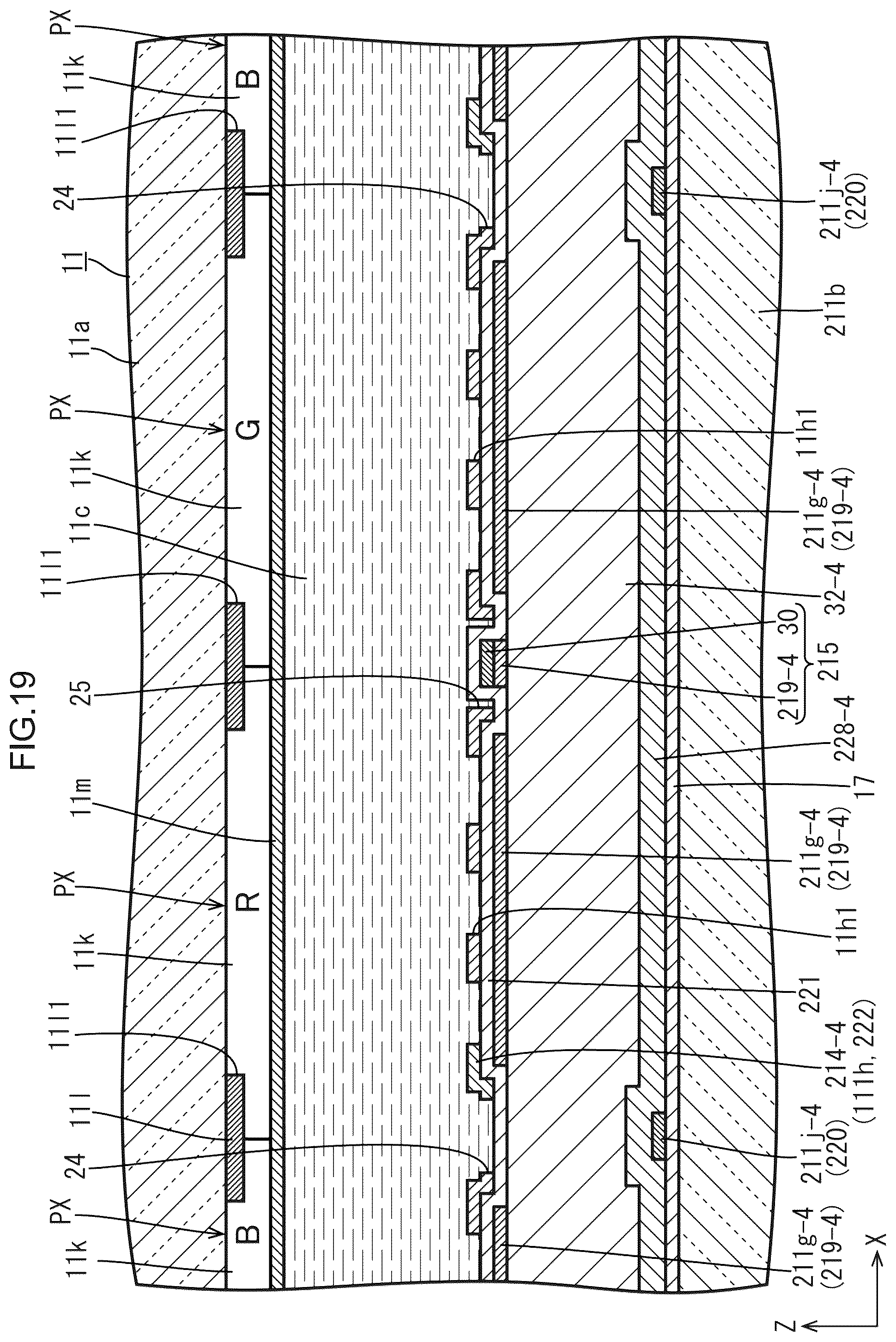 Patent US12307056 Figure 19 – Display device