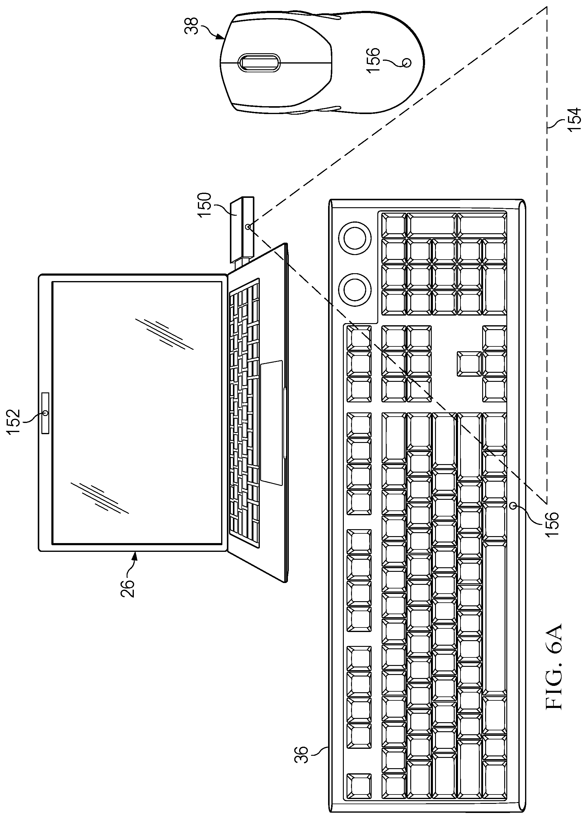 Patent US12307057 Figure 11 – Information handling system keyboard with four dimensional control pad