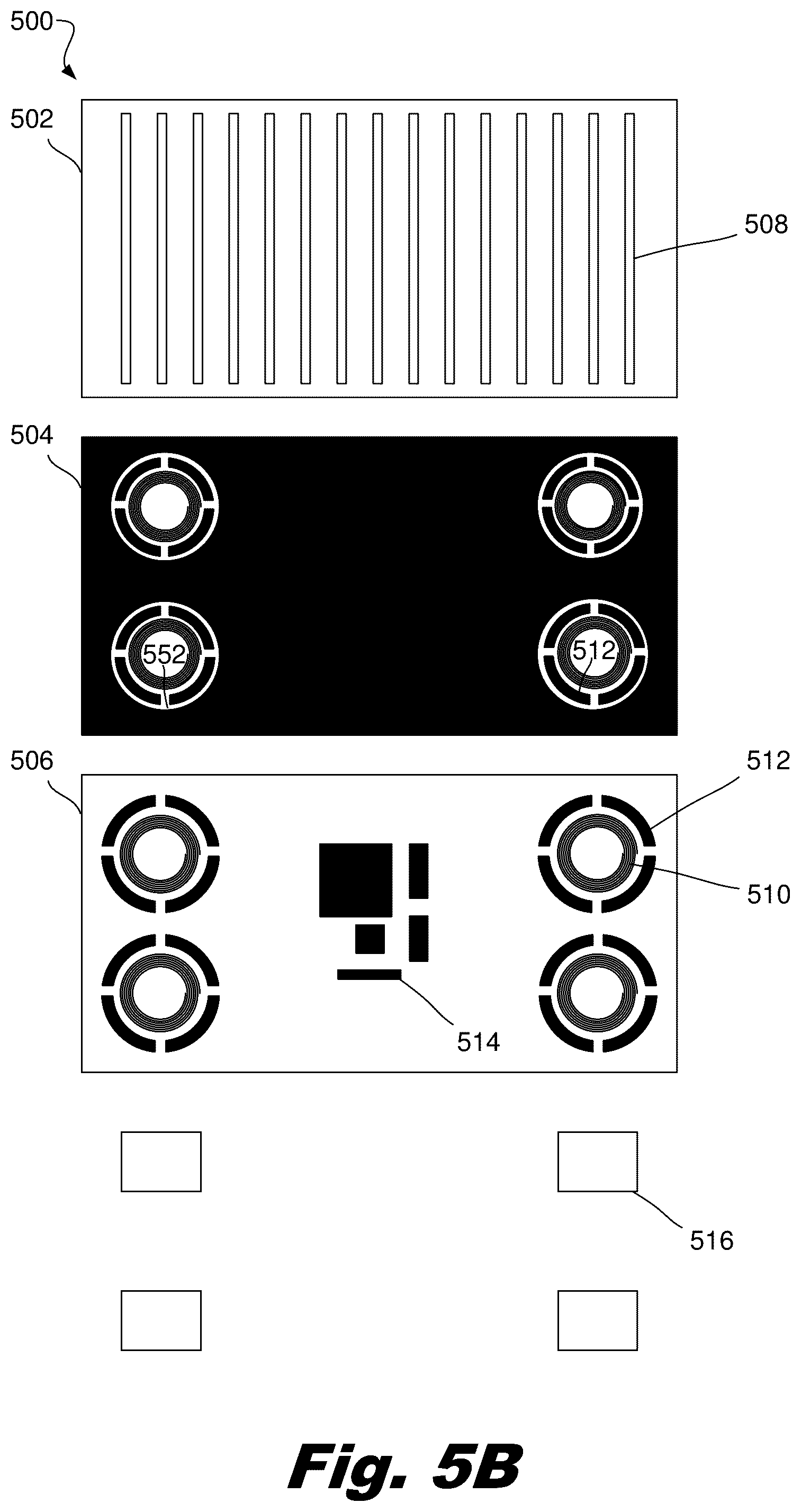 Patent US12307062 Figure 5 – Coil shield of a capacitance module