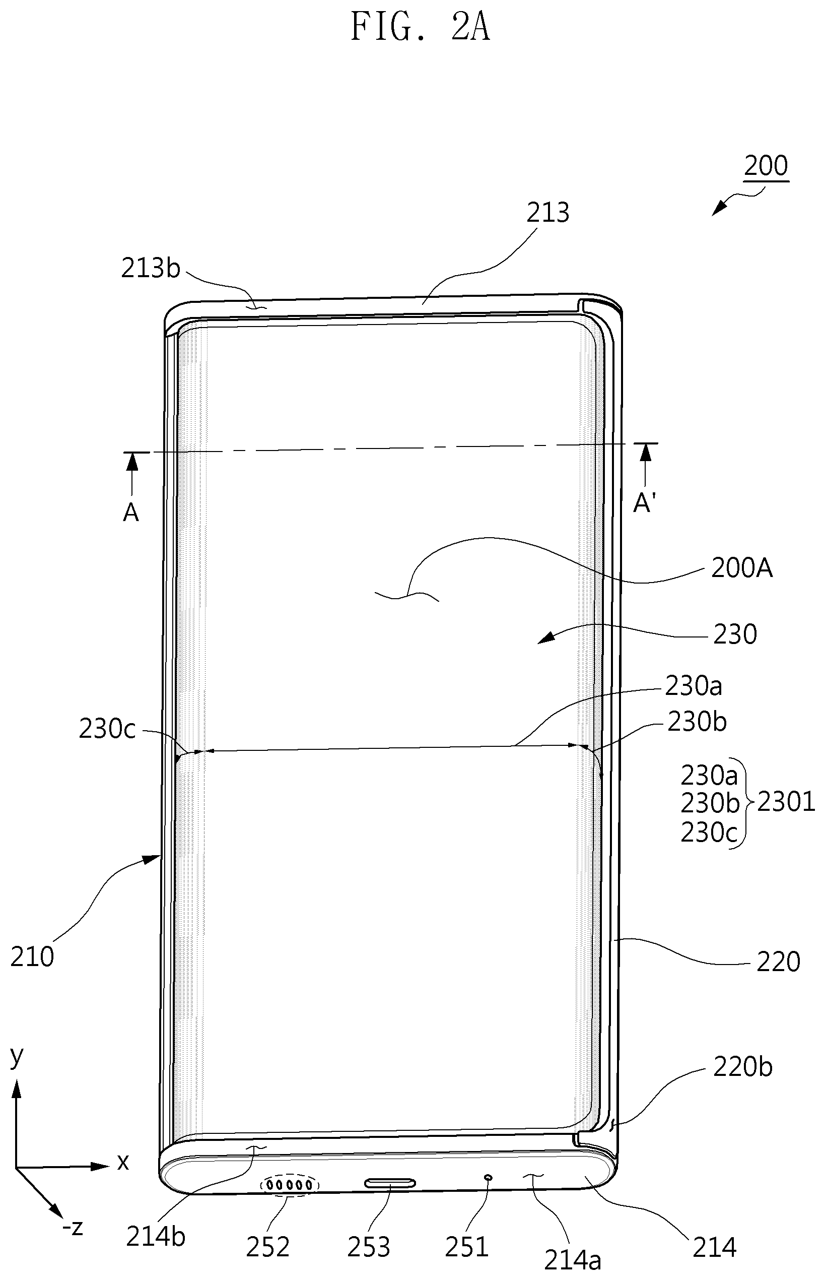 Patent US12307064 Figure 2 – Electronic device comprising expandable display, and method for providing content of electronic device