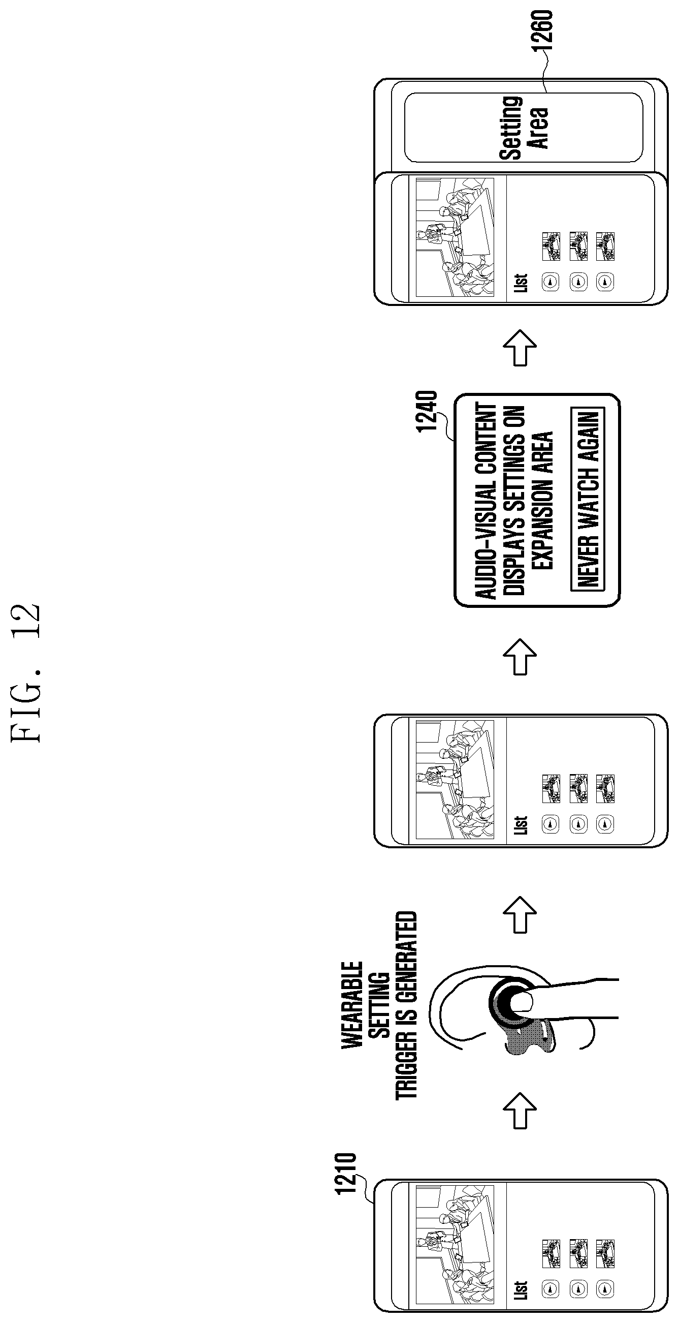 Patent US12307064 Figure 15 – Electronic device comprising expandable display, and method for providing content of electronic device