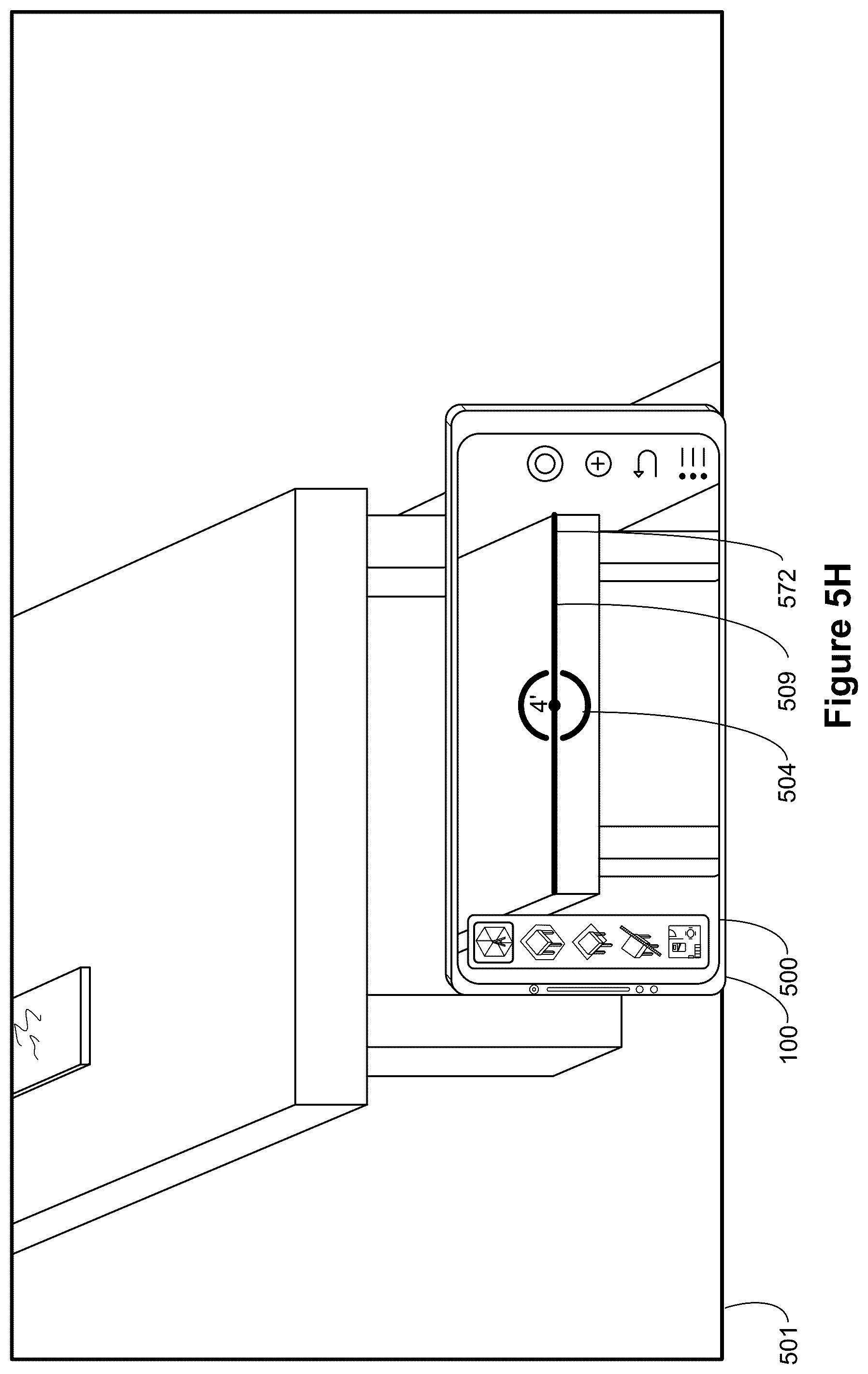 Patent US12307067 Figure 17 – Systems, methods, and graphical user interfaces for annotating, measuring, and modeling environments