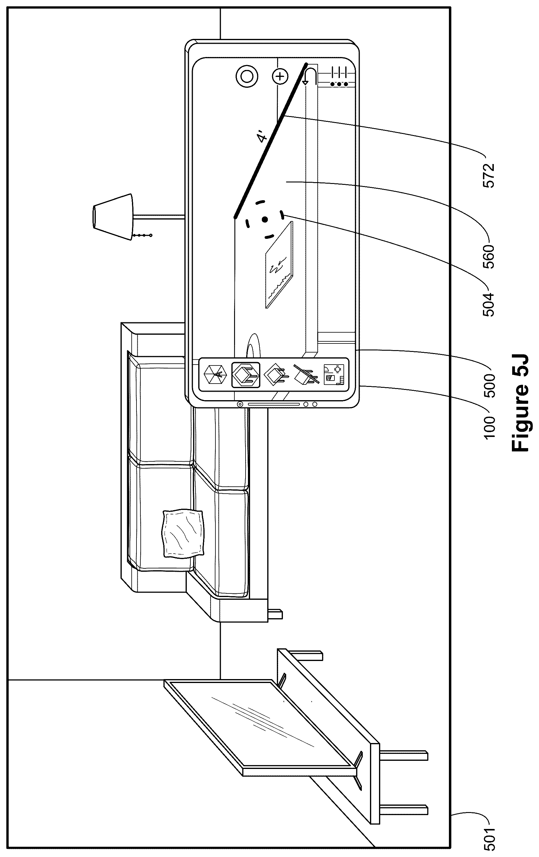 Patent US12307067 Figure 19 – Systems, methods, and graphical user interfaces for annotating, measuring, and modeling environments