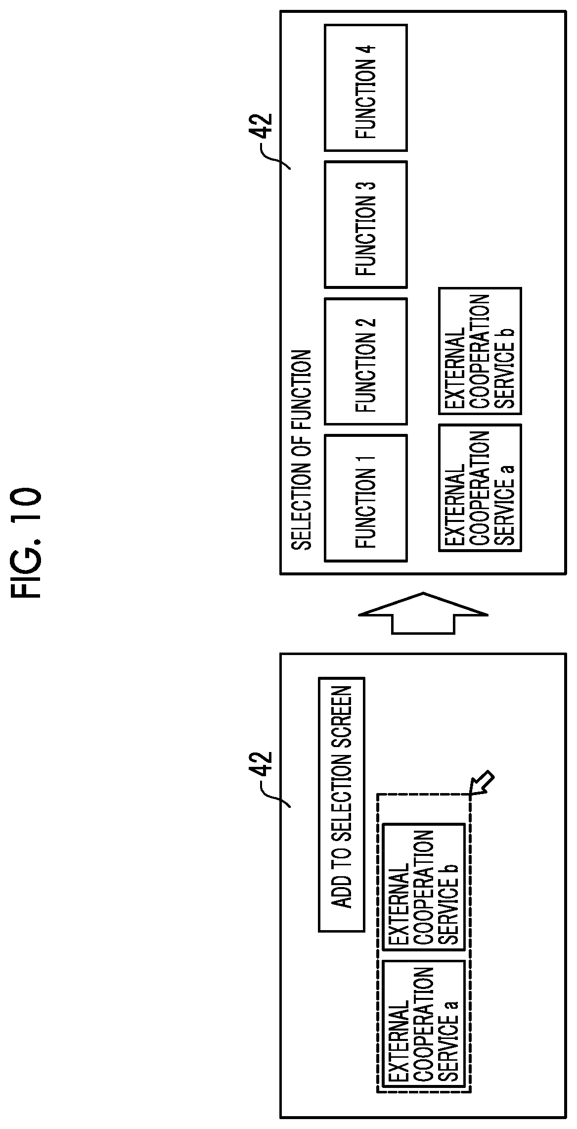 Patent US12307068 Figure 7 – Information processing apparatus, non-transitory computer readable medium storing information processing program, and information processing method