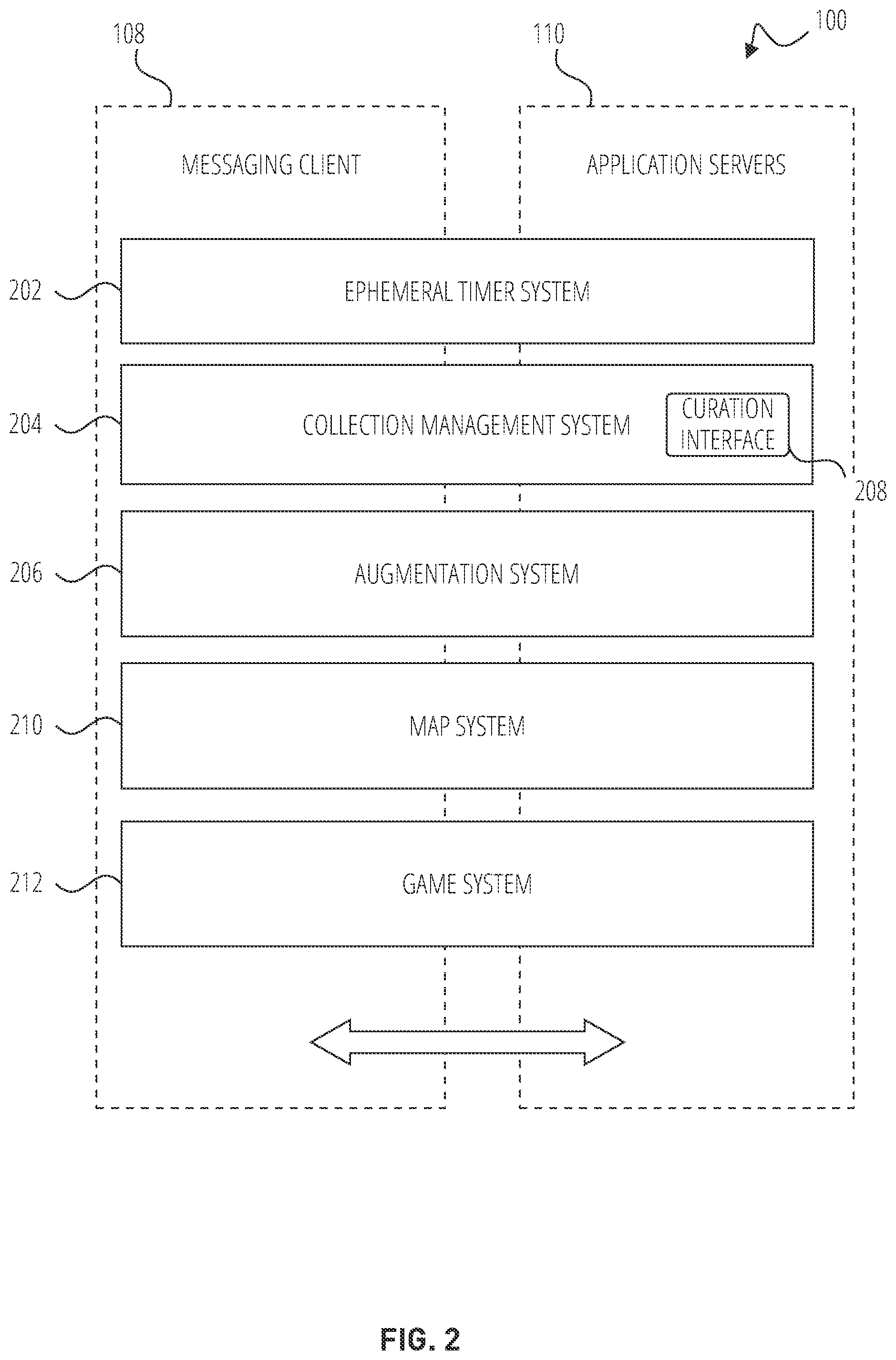 Patent US12307073 Figure 2 – Selectable items providing post-viewing context actions