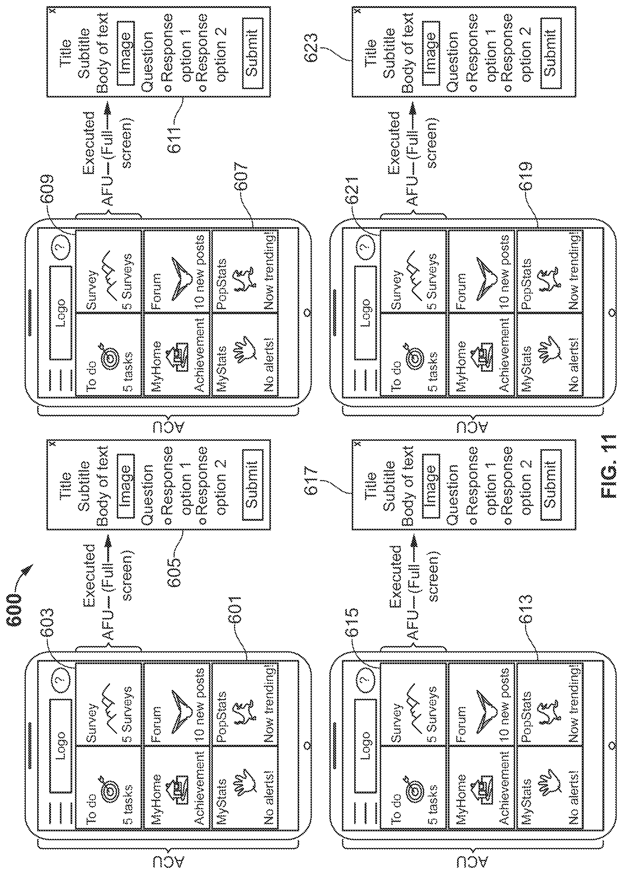 Patent US12307075 Figure 11 – Increasing engagement in clinical trials by adjusting applications based on patient usage data