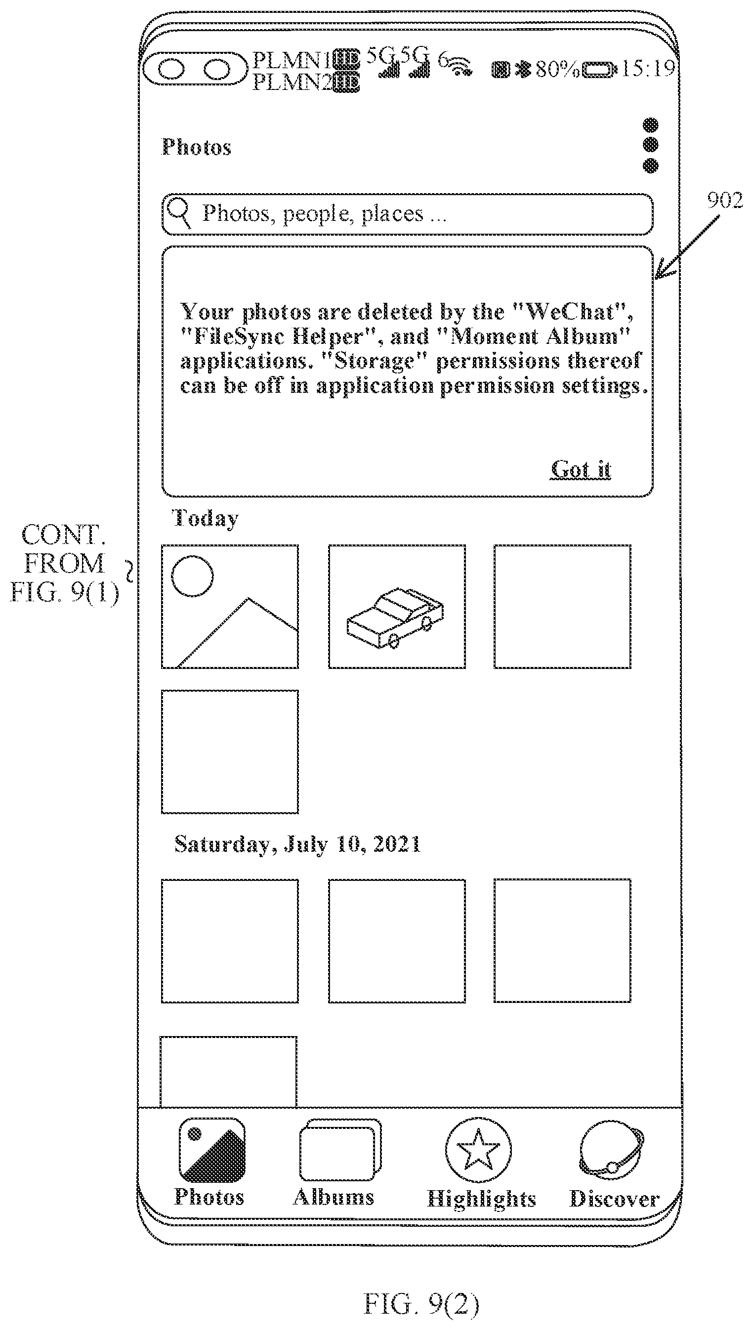 Patent US12307076 Figure 15 – Image deletion operation notification method, device, and storage medium