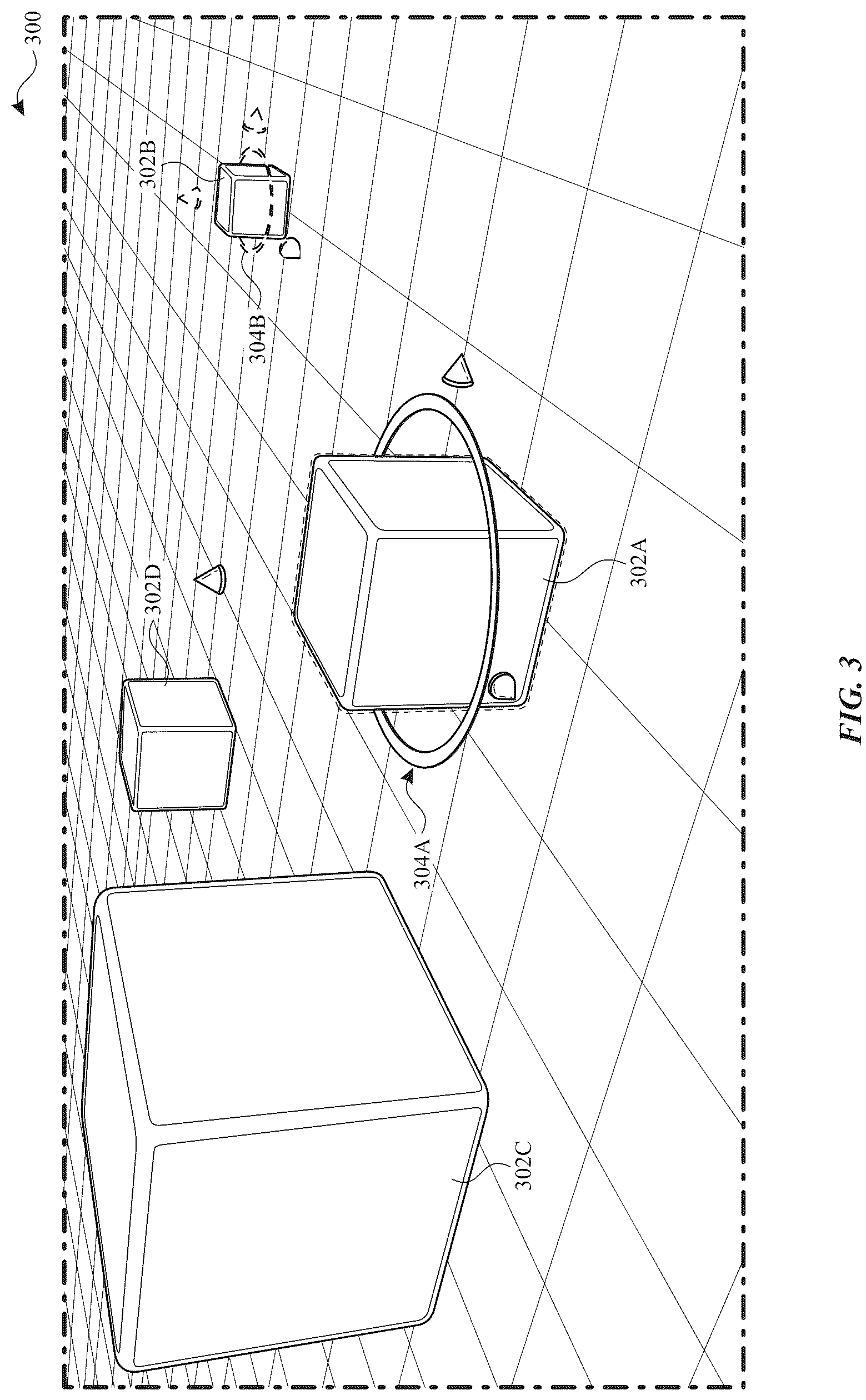Patent US12307077 Figure 3 – Techniques for manipulating computer-generated objects in a computer graphics editor or environment
