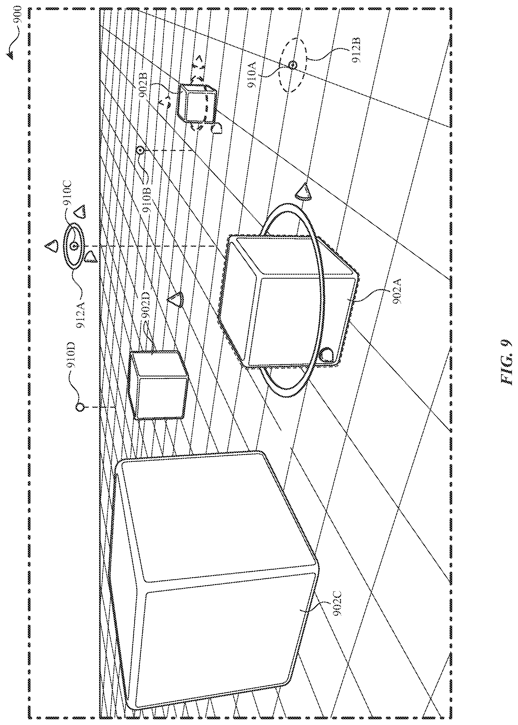 Patent US12307077 Figure 10 – Techniques for manipulating computer-generated objects in a computer graphics editor or environment