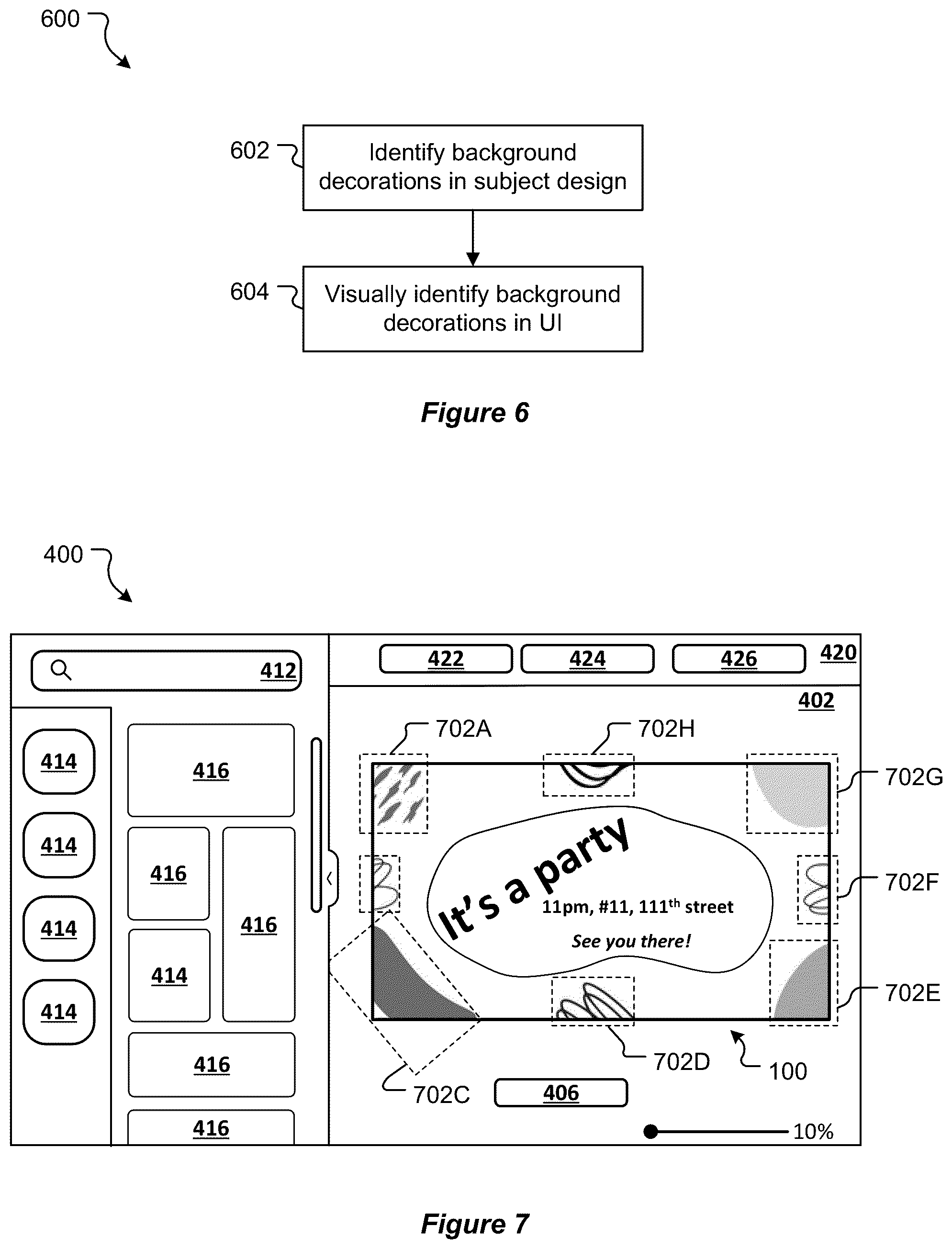 Patent US12307078 Figure 5 – Systems and methods for identifying and/or transferring decorative design elements