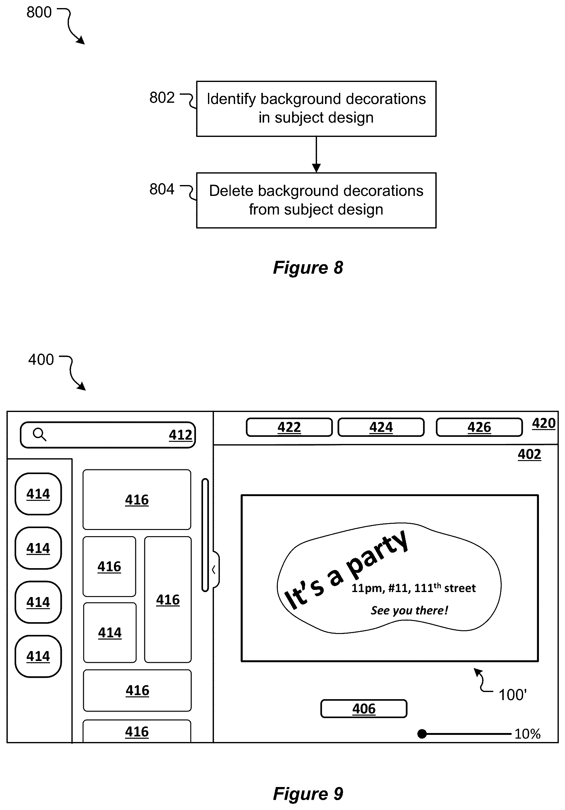 Patent US12307078 Figure 6 – Systems and methods for identifying and/or transferring decorative design elements