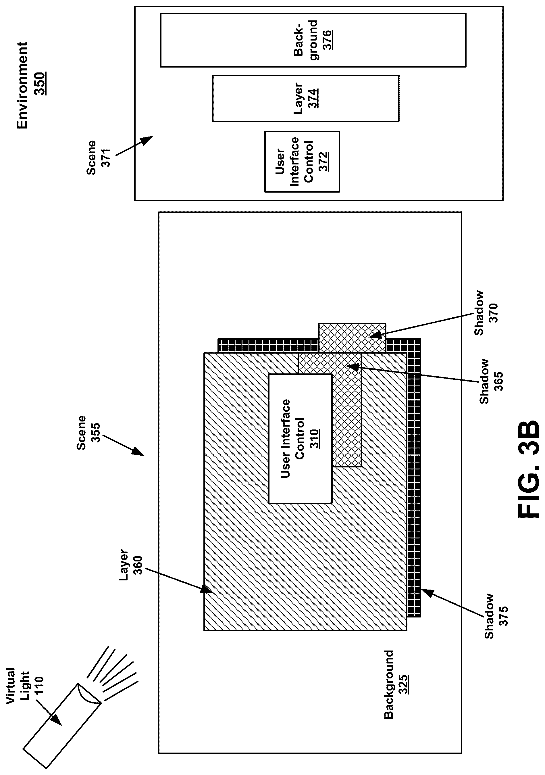 Patent US12307080 Figure 4 – Displaying a three dimensional user interface