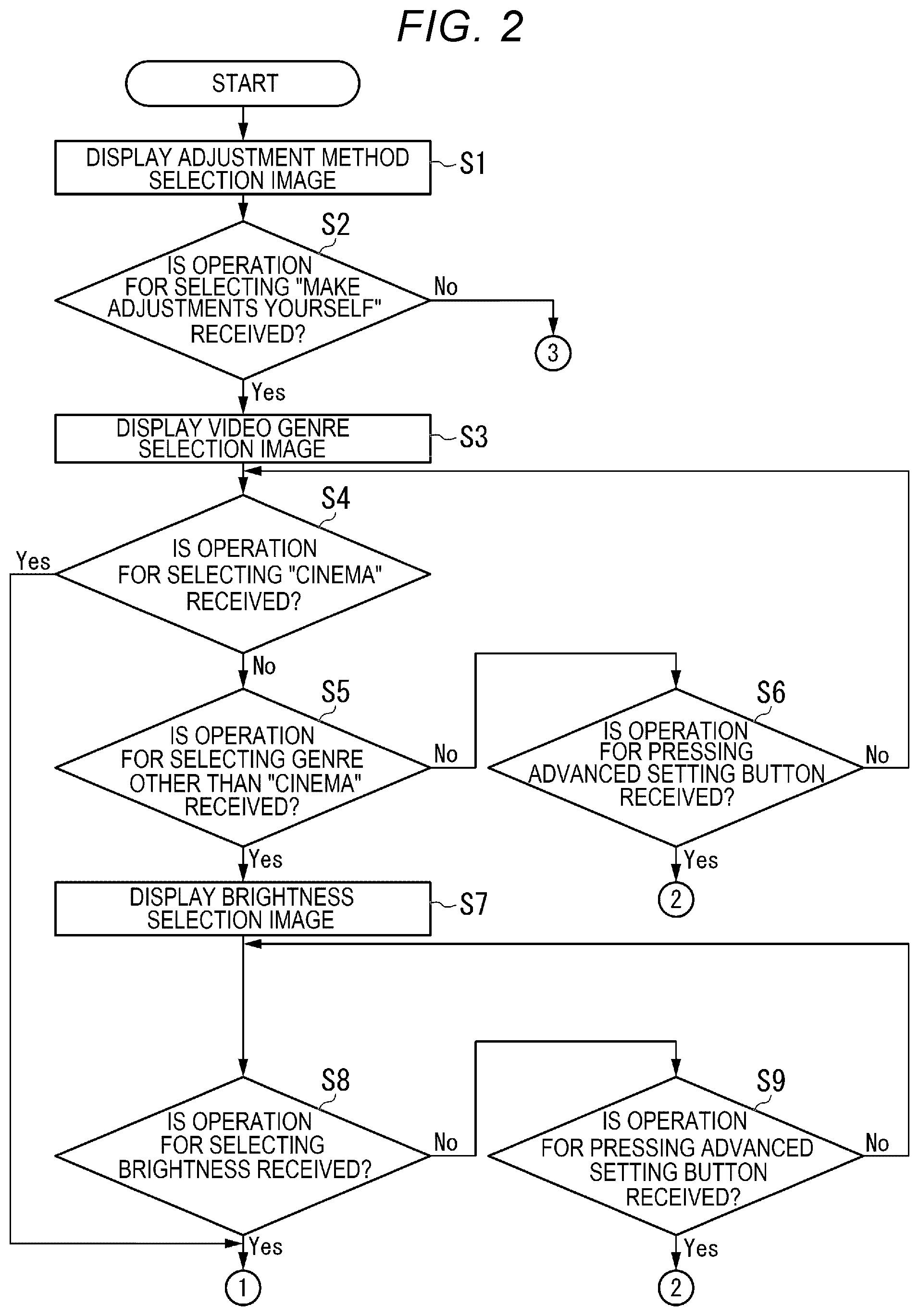 Patent US12307081 Figure 2 – Image display method, image display system, and image display apparatus