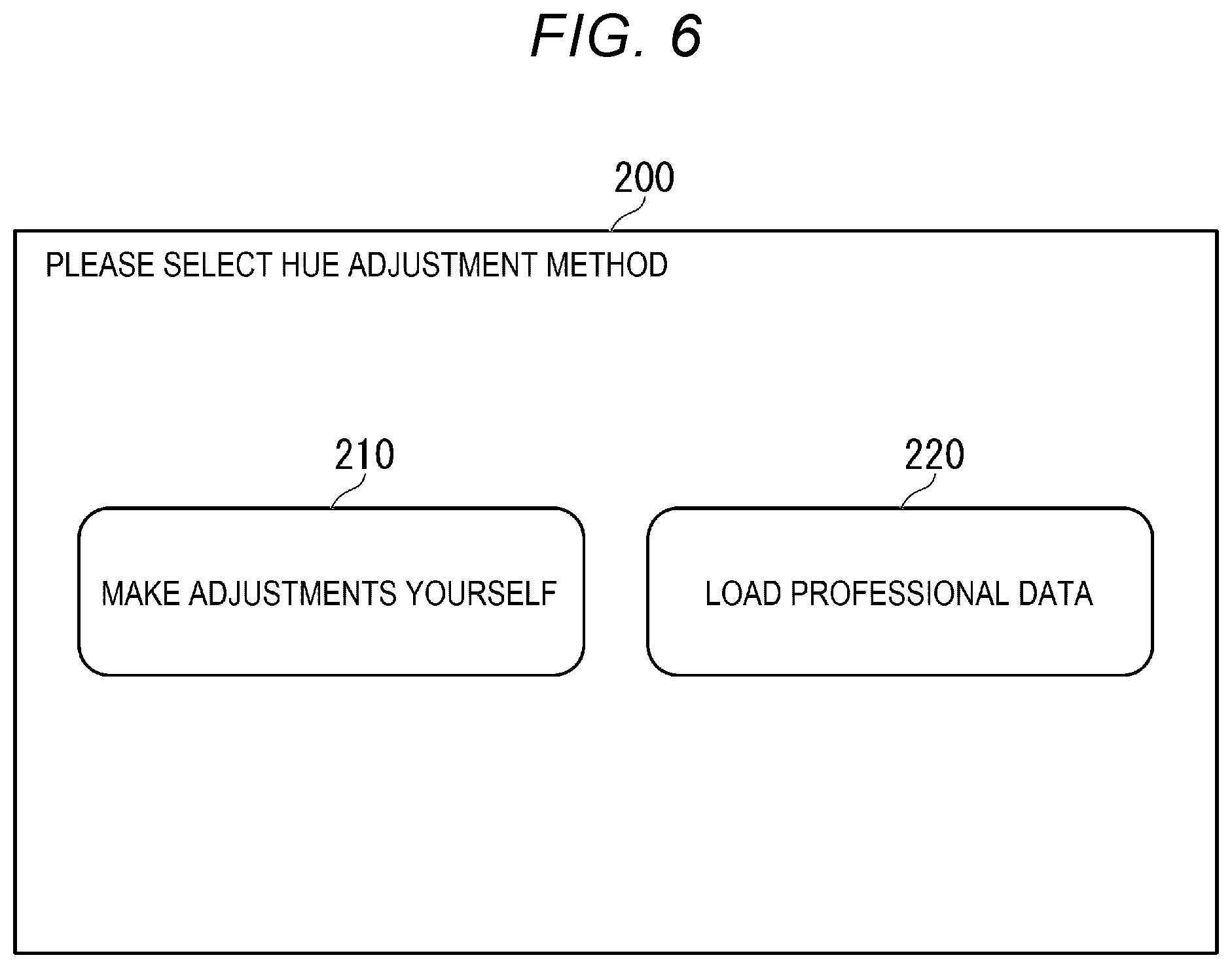 Patent US12307081 Figure 6 – Image display method, image display system, and image display apparatus