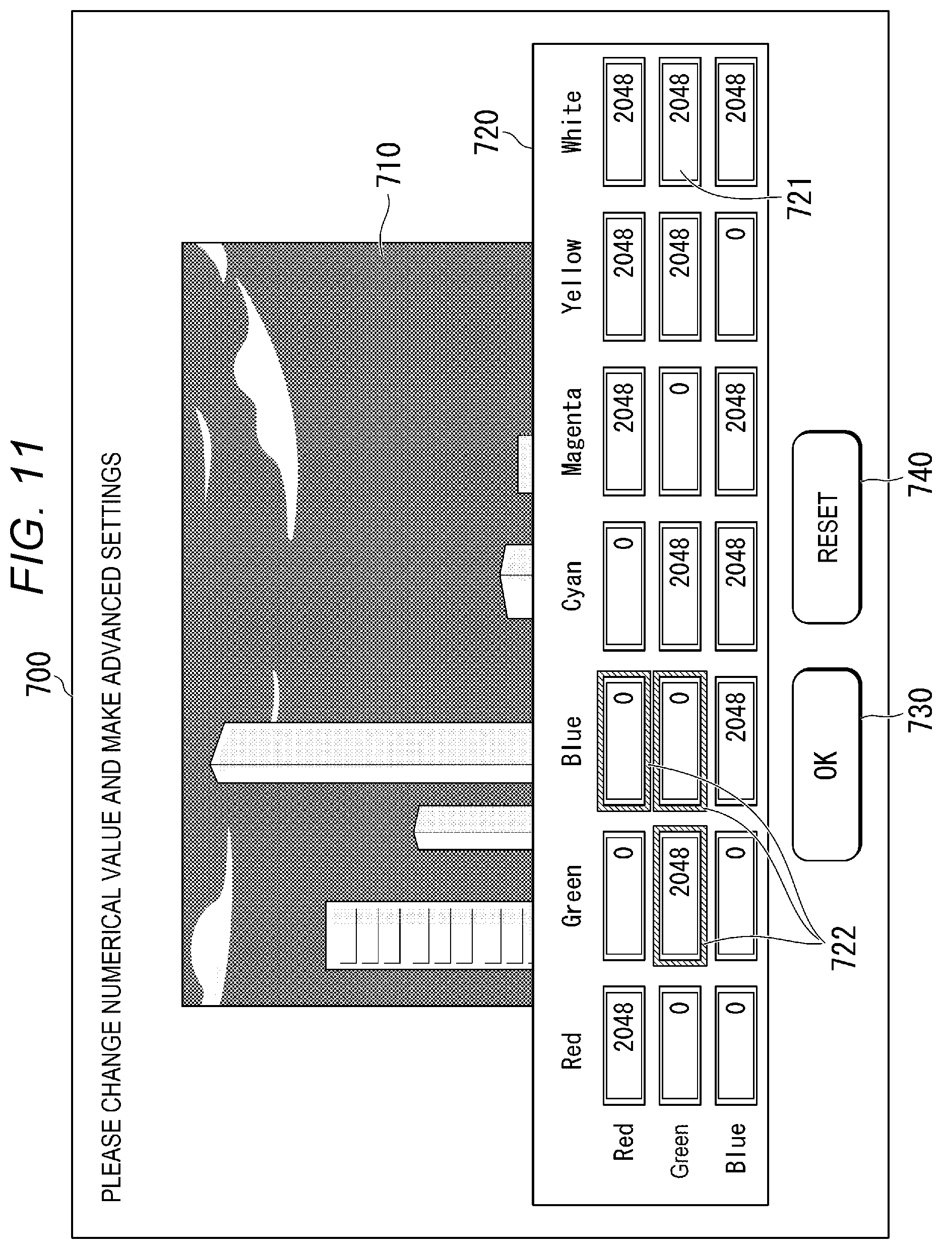 Patent US12307081 Figure 11 – Image display method, image display system, and image display apparatus