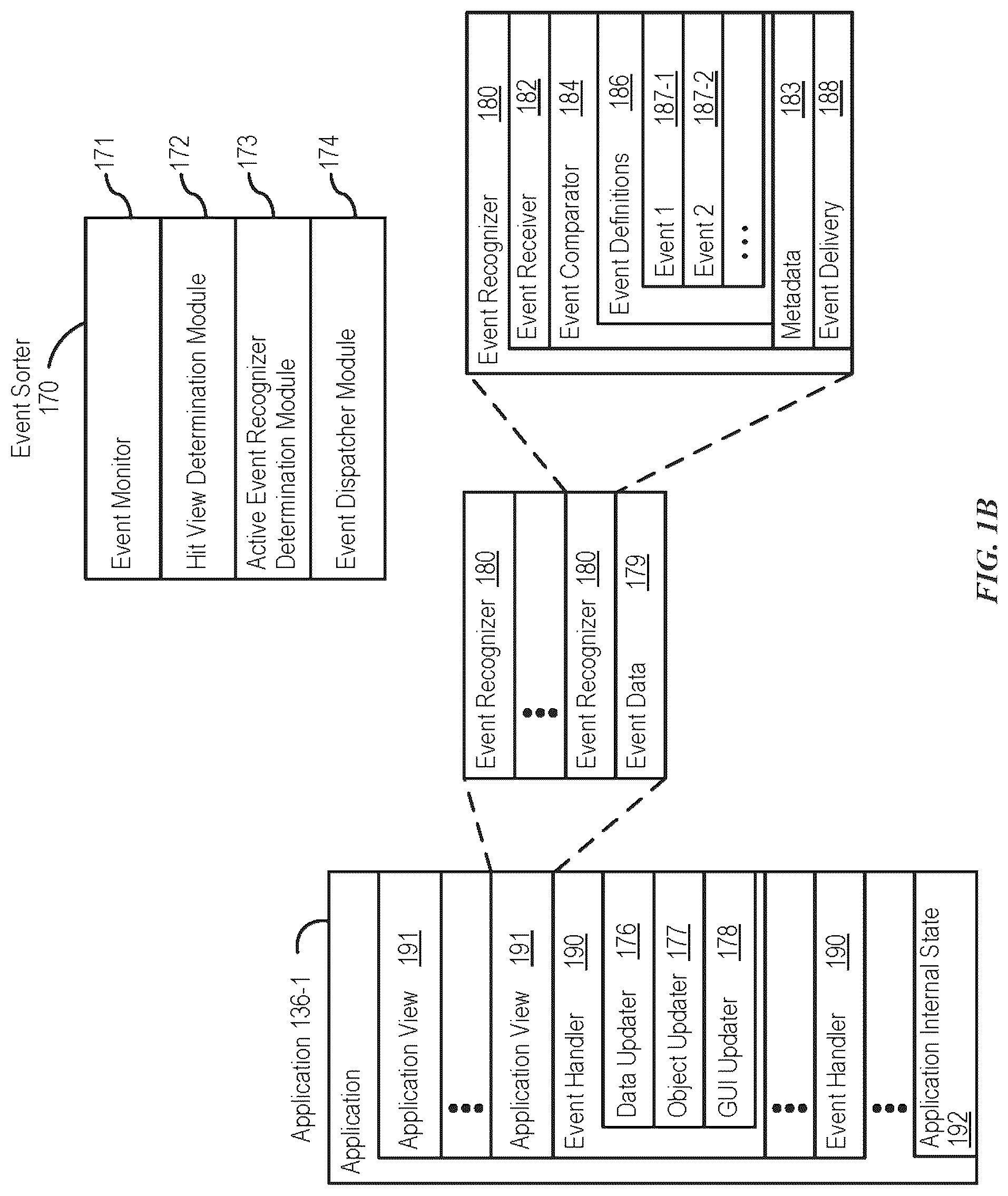 Patent US12307082 Figure 2 – Scrollable set of content items with locking feature