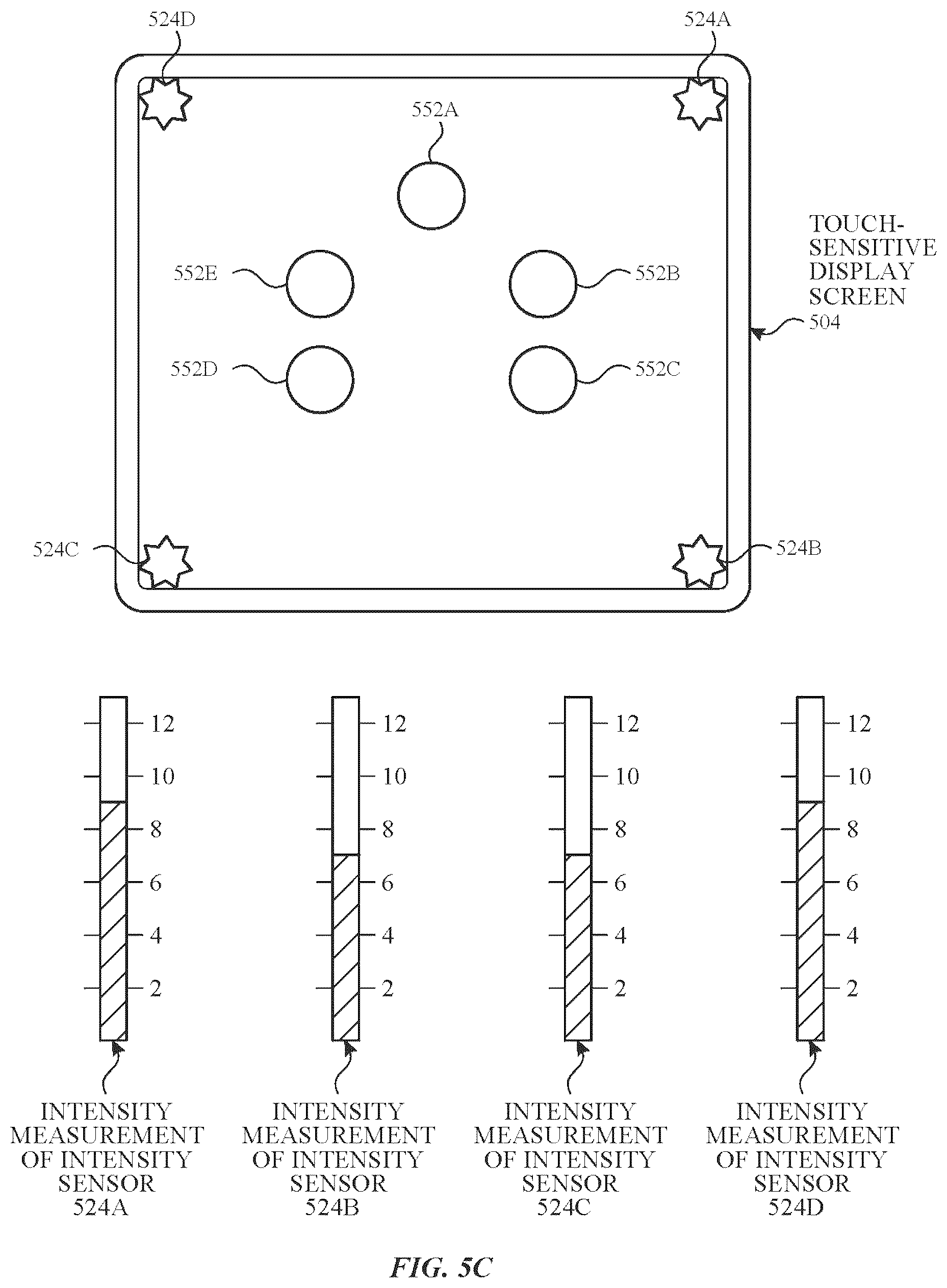 Patent US12307082 Figure 9 – Scrollable set of content items with locking feature