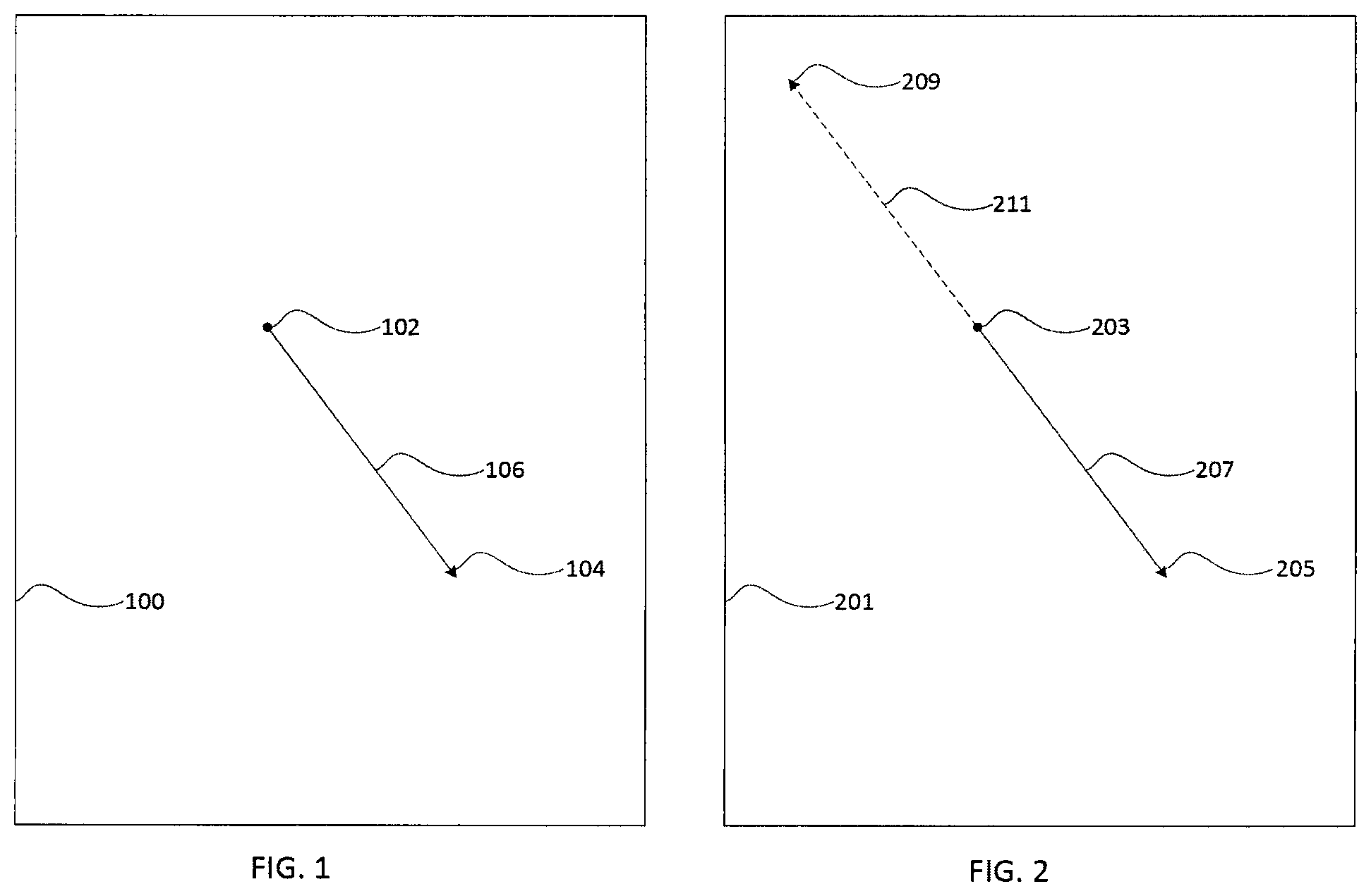 Patent US12307084 Figure 1 – Single contact scaling gesture
