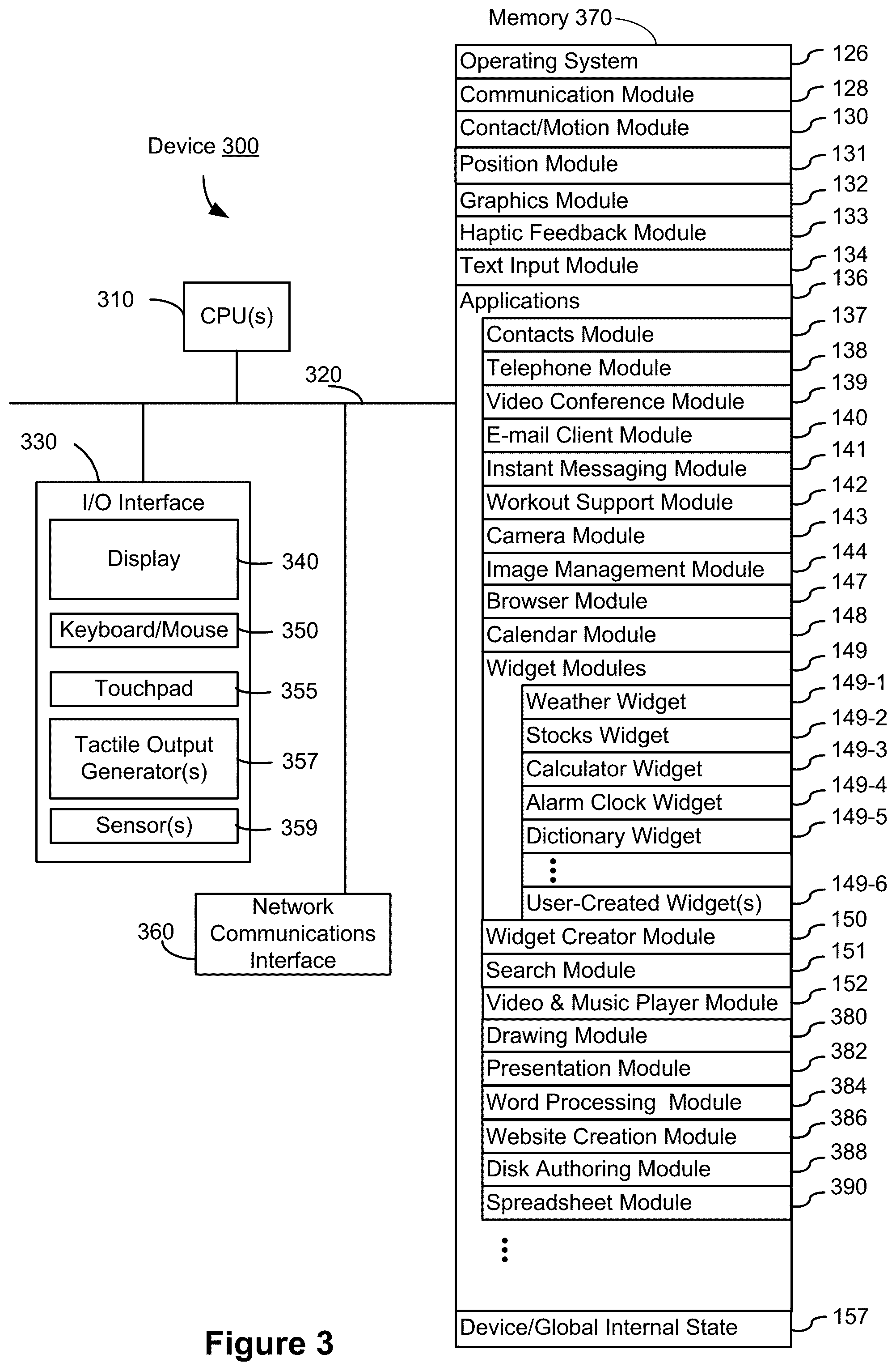 Patent US12307085 Figure 4 – Devices, methods, and graphical user interfaces for selecting and interacting with different device modes
