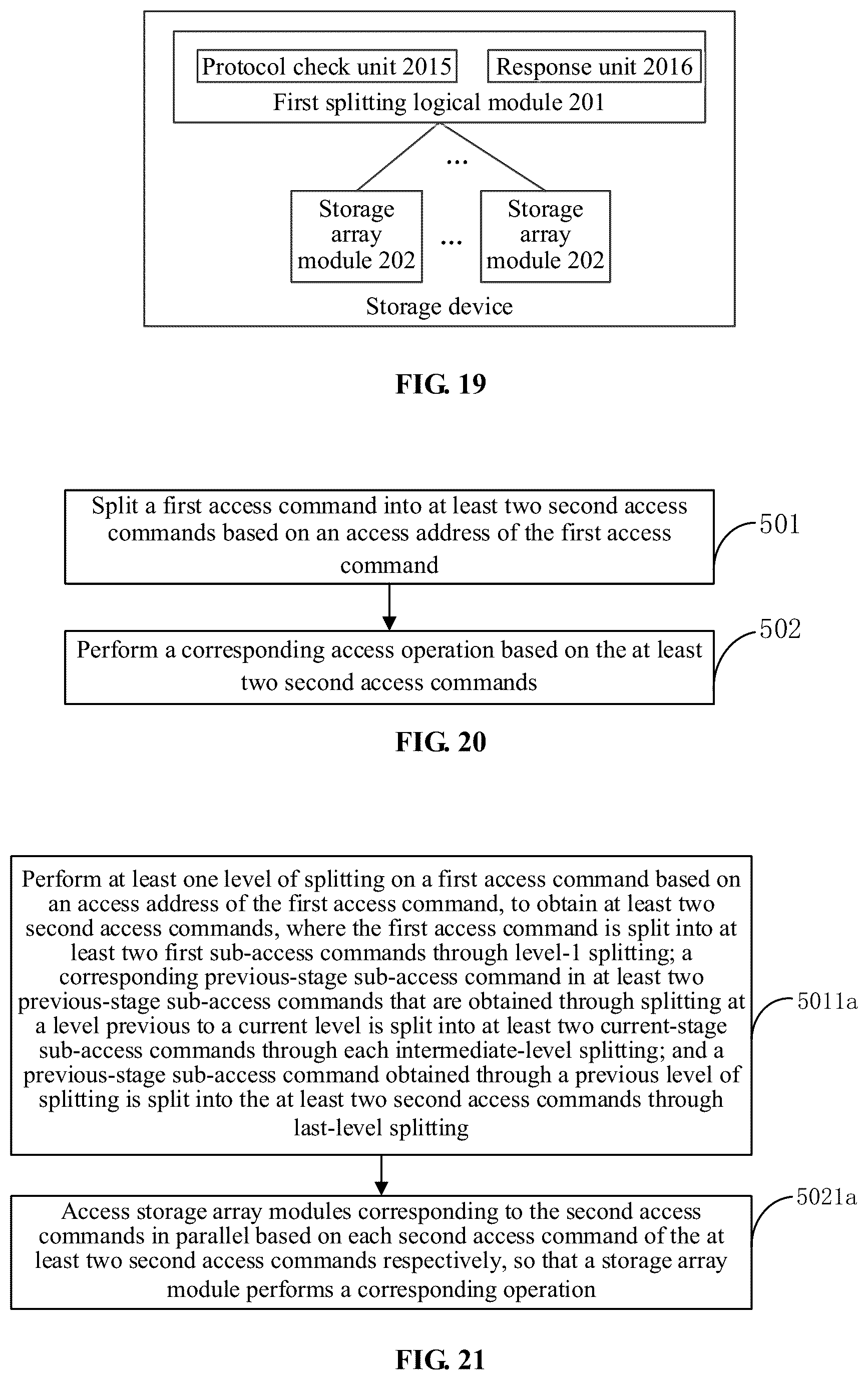 Patent US12307091 Figure 14 – Storage method capable of being concurrently accessed by splitting access command, electronic device and computer readable storage medium implementing the same