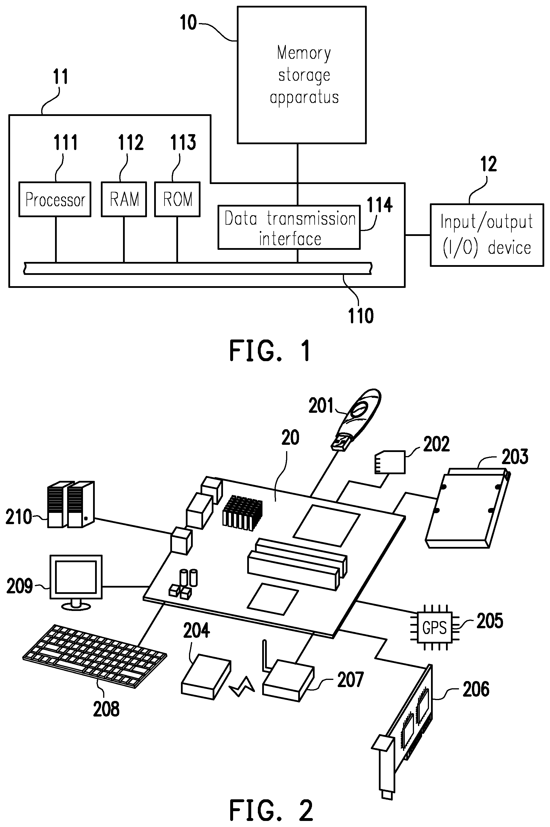 Patent US12307101 — Memory management method, memory storage apparatus and memory control circuit unit — Figure 1
