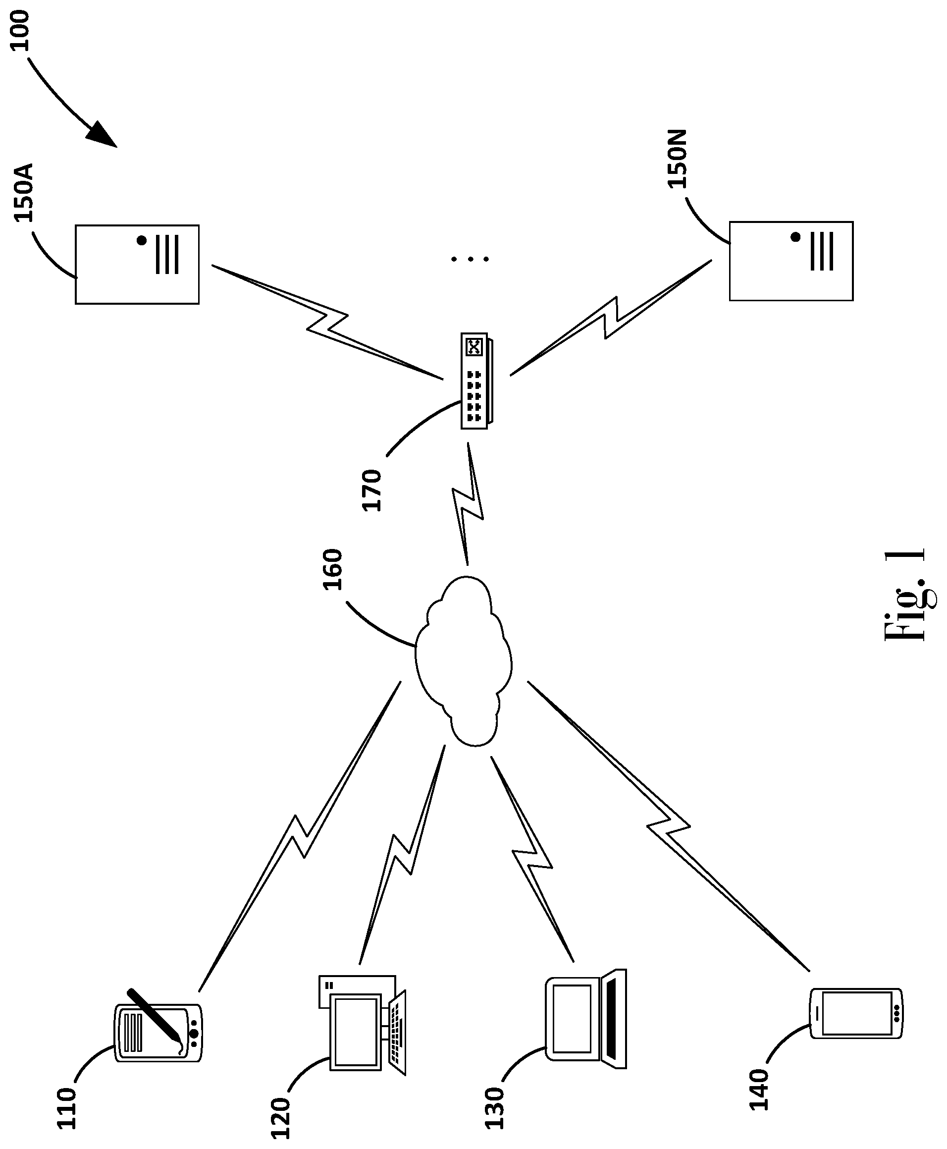 Patent US12307109 — Journal based data storage in block-level storage — Figure 1