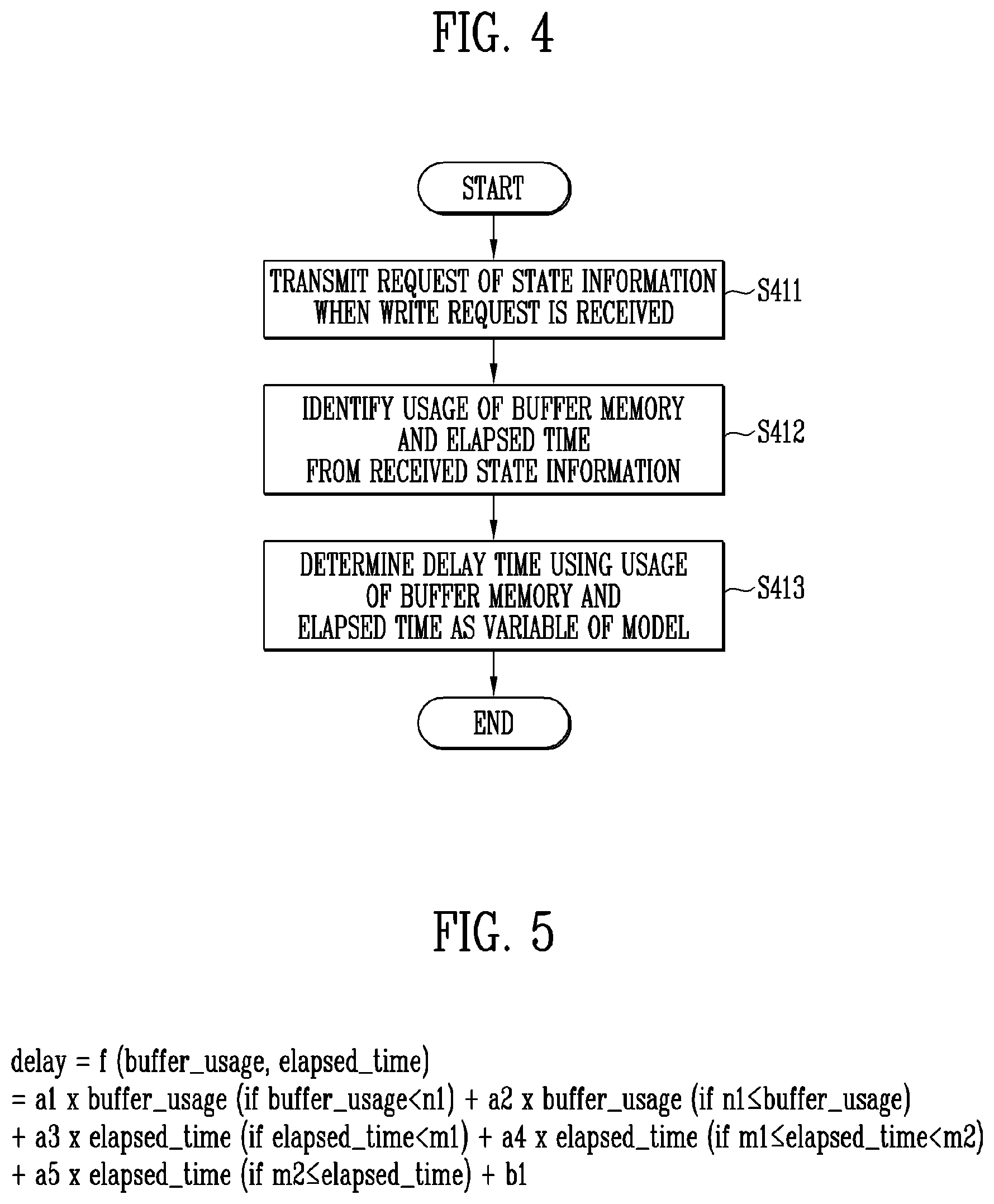 Patent US12307127 Figure 4 – Storage device and host device for optimizing model for calculating delay time of the storage device