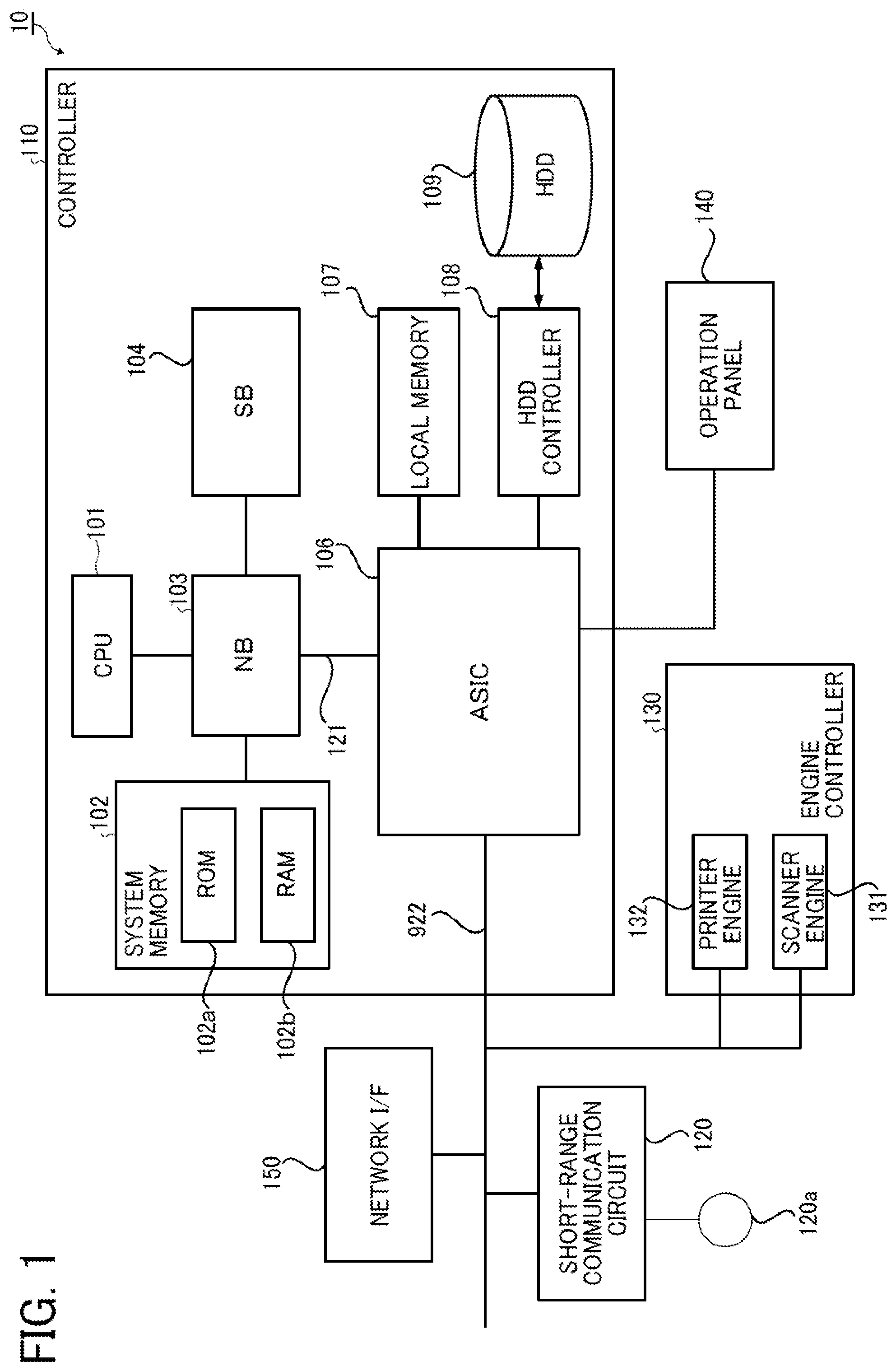 Patent US12307136 Figure 1 – Image processing apparatus and non-transitory recording medium