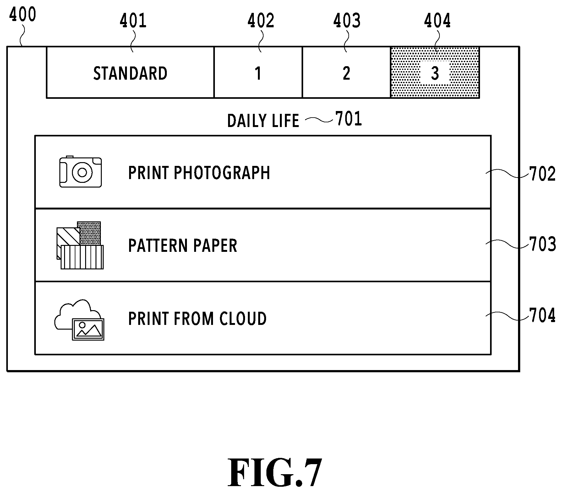 Patent US12307140 Figure 7 – Image forming apparatus, multifunction peripheral and terminal, exclusive usage mode control method, and computer readable storage medium