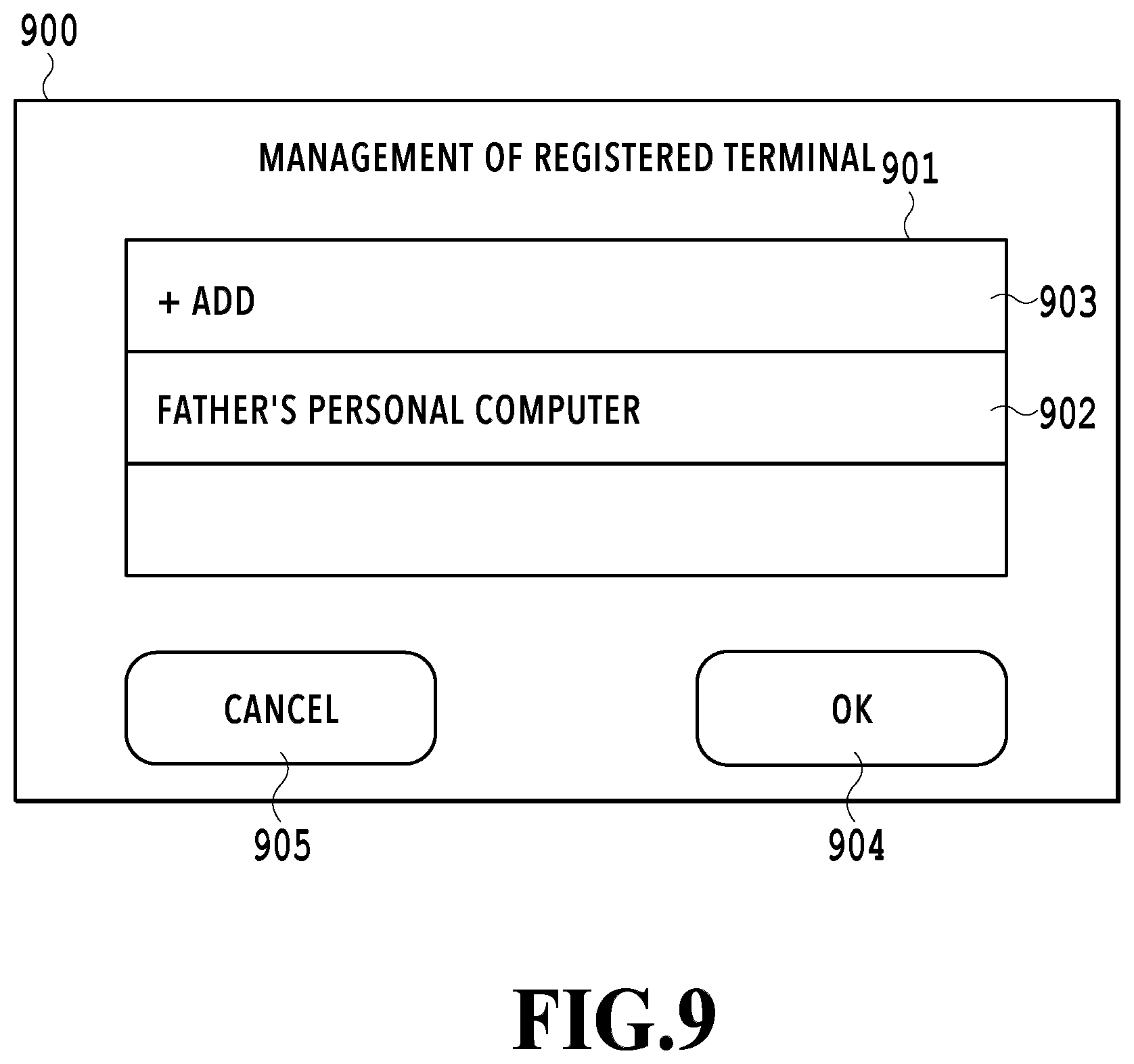 Patent US12307140 Figure 9 – Image forming apparatus, multifunction peripheral and terminal, exclusive usage mode control method, and computer readable storage medium