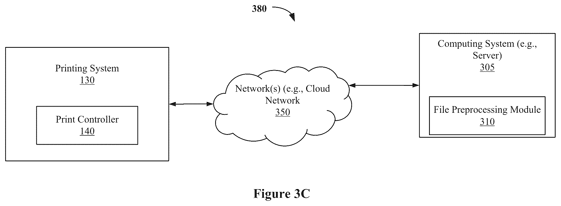 Patent US12307144 Figure 5 – Print file preprocessing mechanism