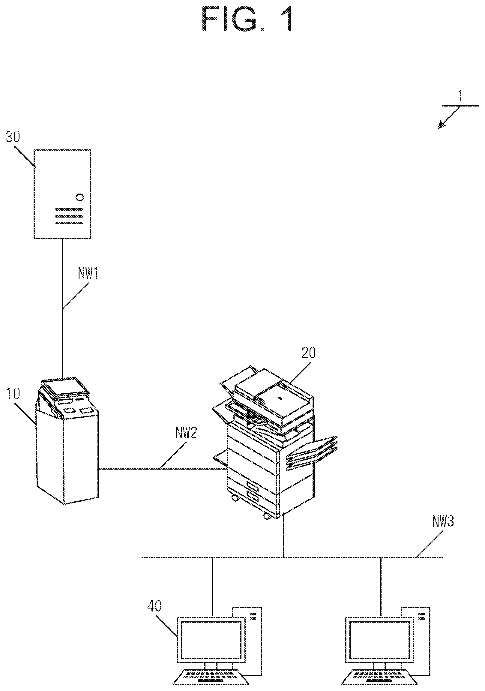 Patent US12307145 Figure 1 – Output system for outputting content acquired from server device and terminal device for outputting reception slip to be used in output of content
