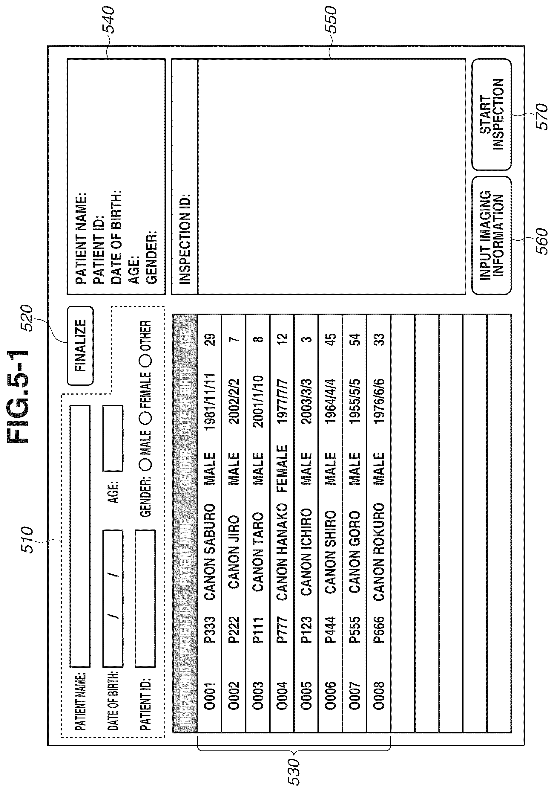 Patent US12307151 Figure 5 – Information processing apparatus, information processing method, radiation imaging system, and storage medium