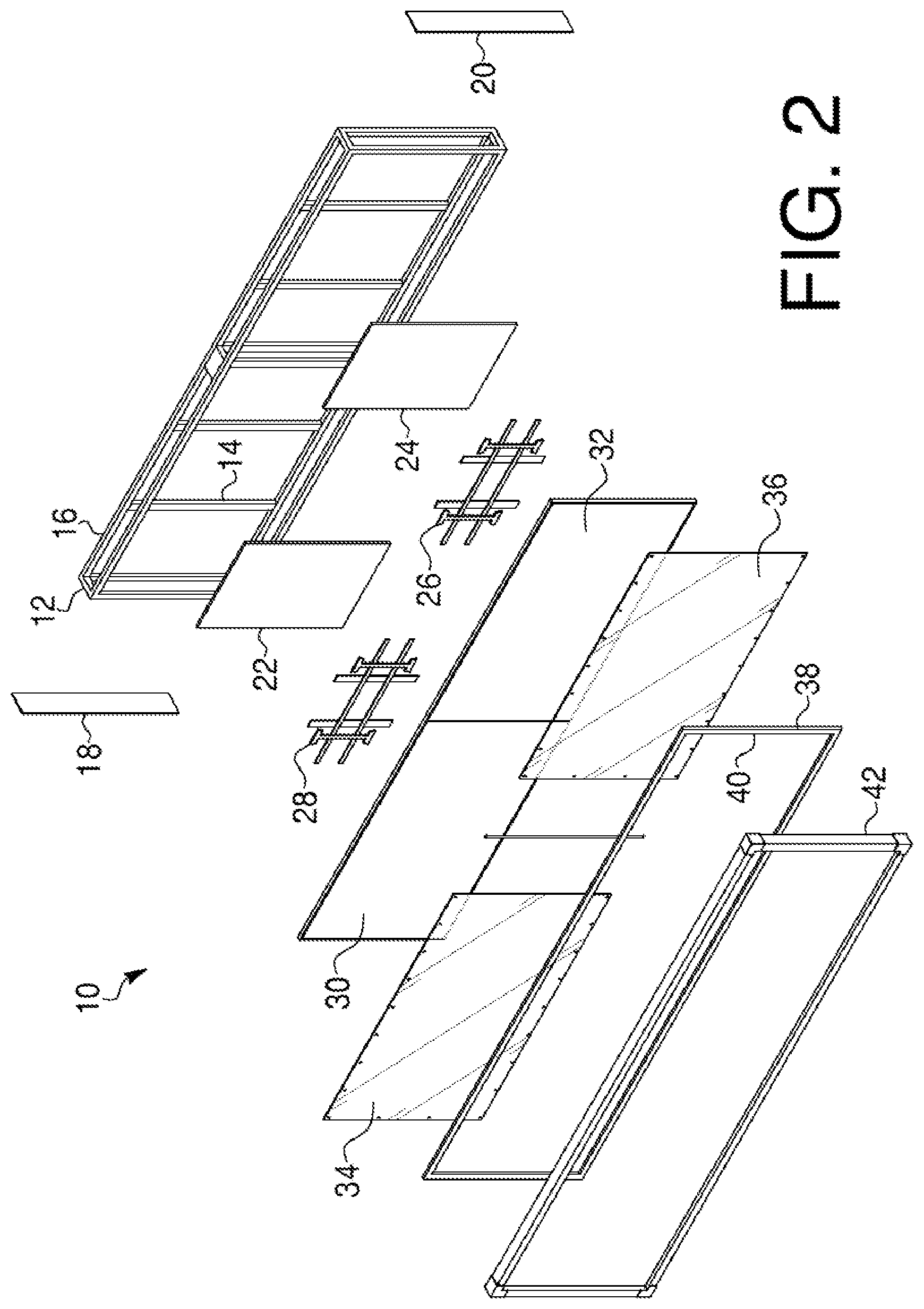 Patent US12307154 Figure 2 – System and method for protecting a multi-panel interactive video display