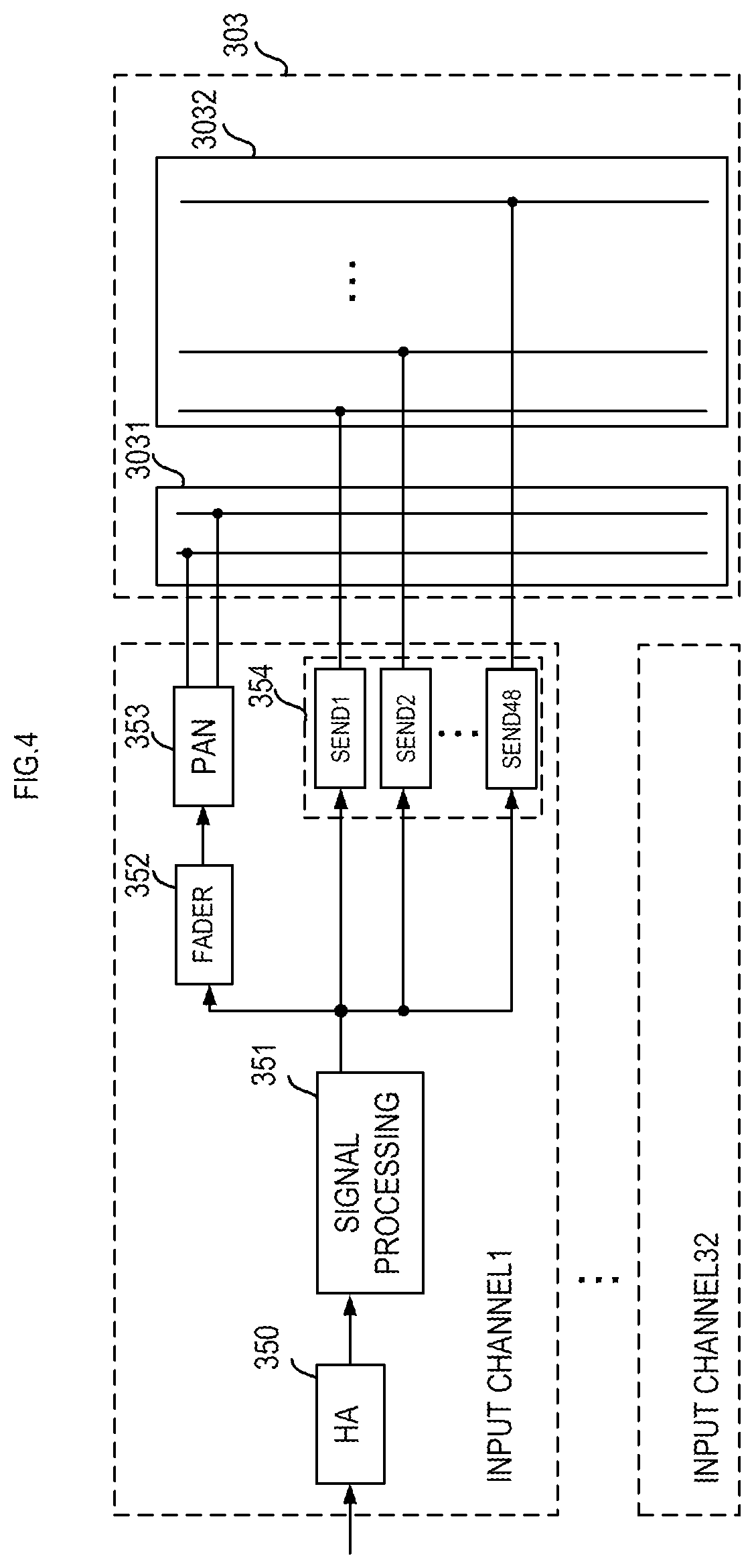Patent US12307158 Figure 4 – Audio mixer, and method of controlling audio mixer