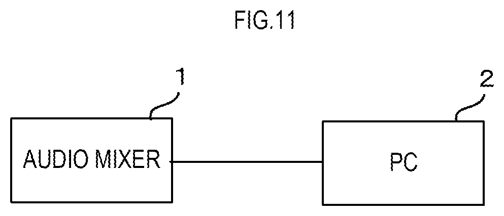 Patent US12307158 Figure 11 – Audio mixer, and method of controlling audio mixer