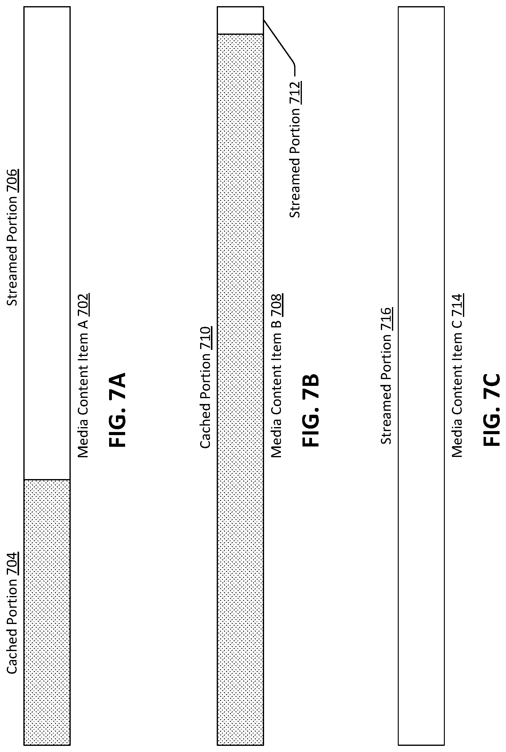 Patent US12307159 Figure 7 – Predictive media caching