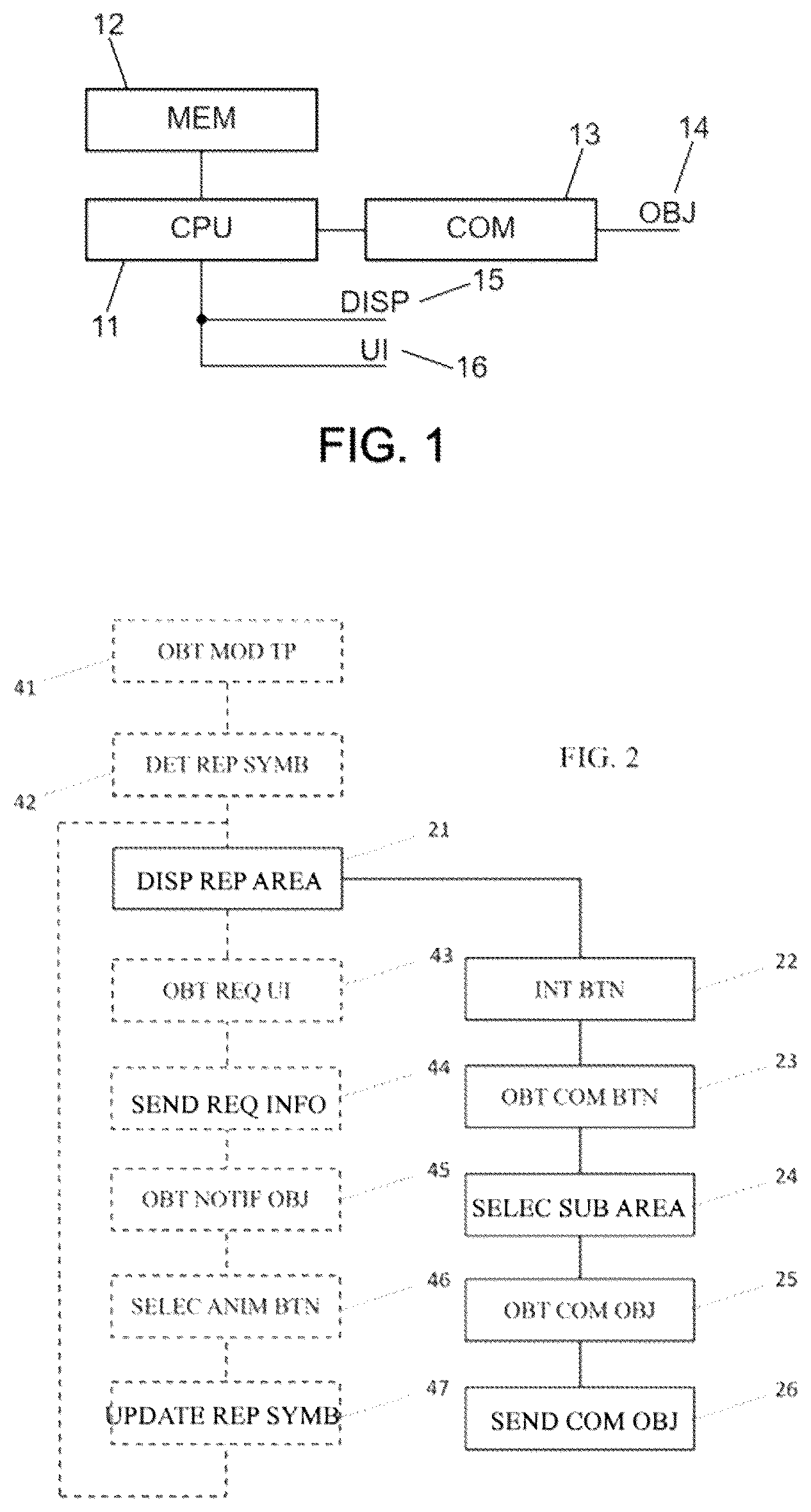 Patent US12307162 Figure 1 – Selection and control of connected objects from a symbolic representation of a topography of a site