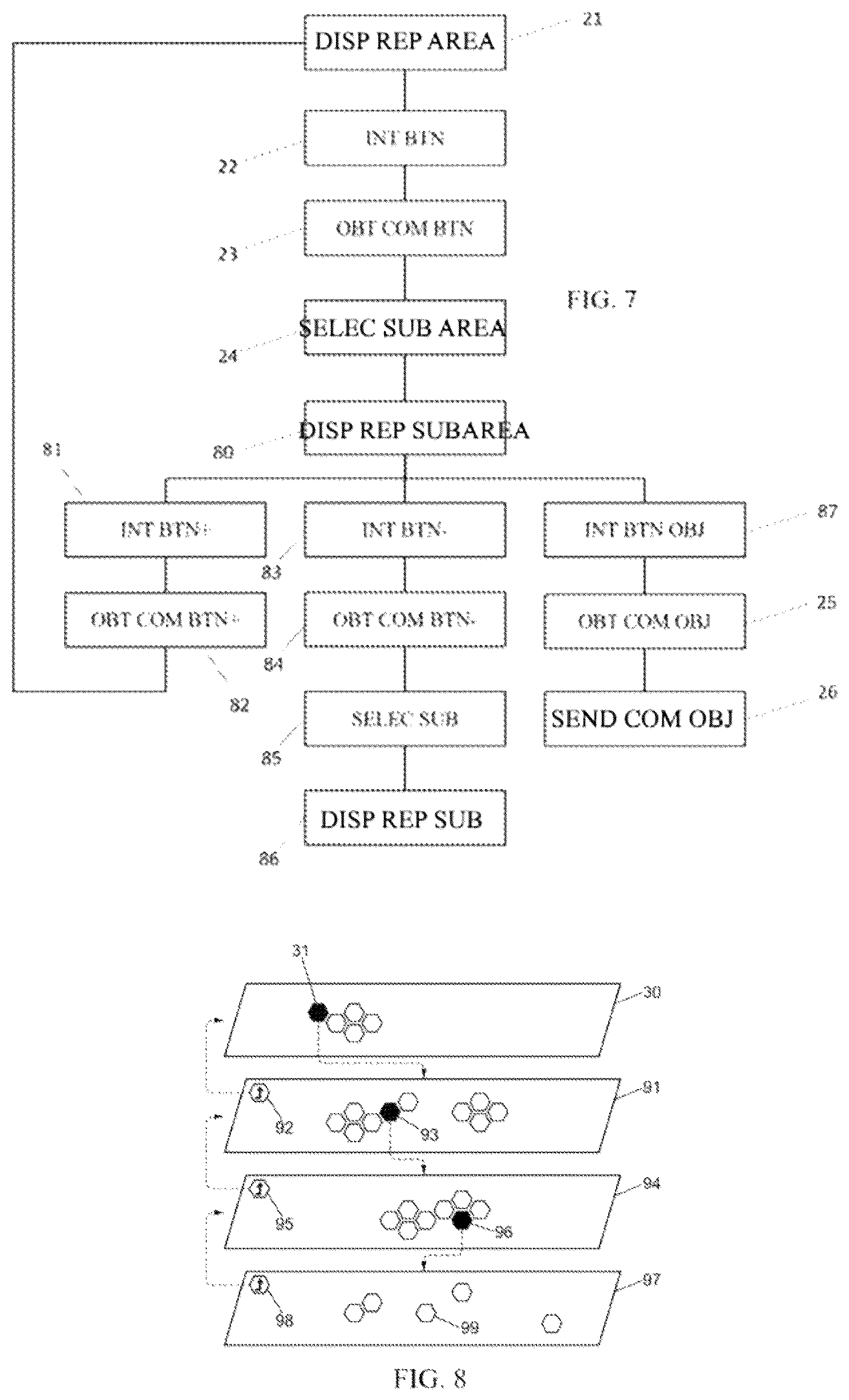 Patent US12307162 Figure 4 – Selection and control of connected objects from a symbolic representation of a topography of a site