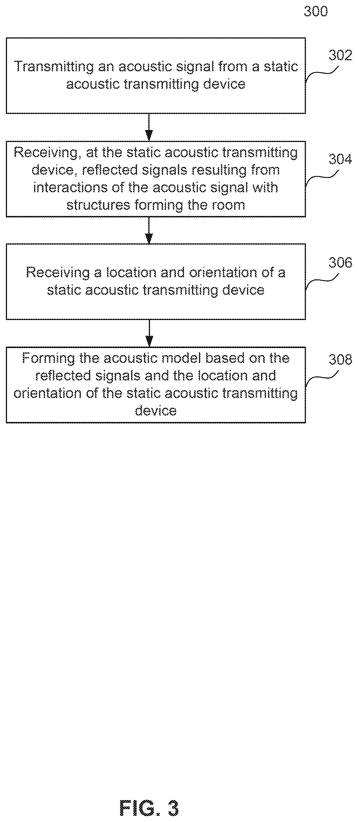Patent US12307166 Figure 3 – Acoustic positioning transmitter and receiver system and method