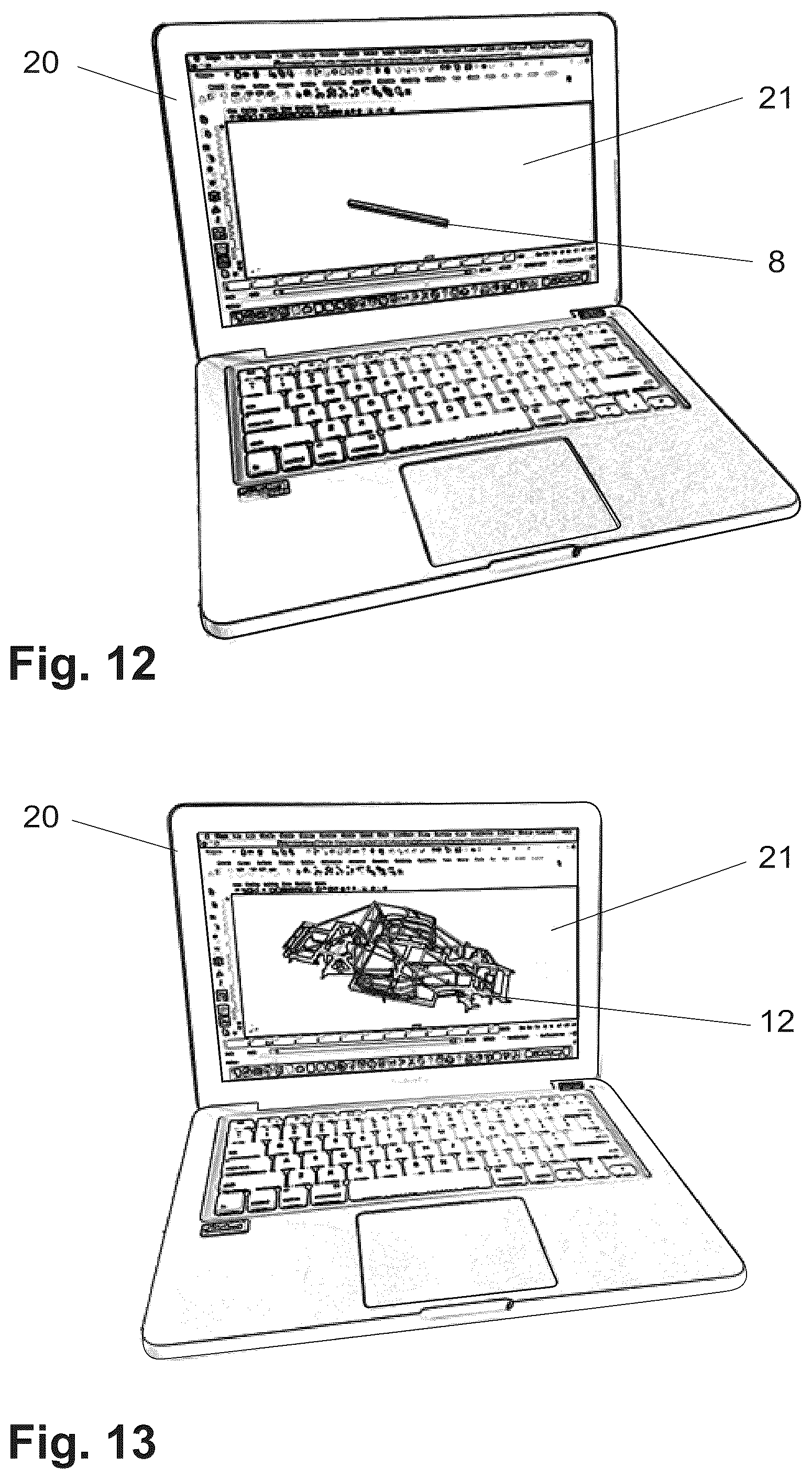 Patent US12307168 Figure 10 – Application software to teach how to build a stock car racing